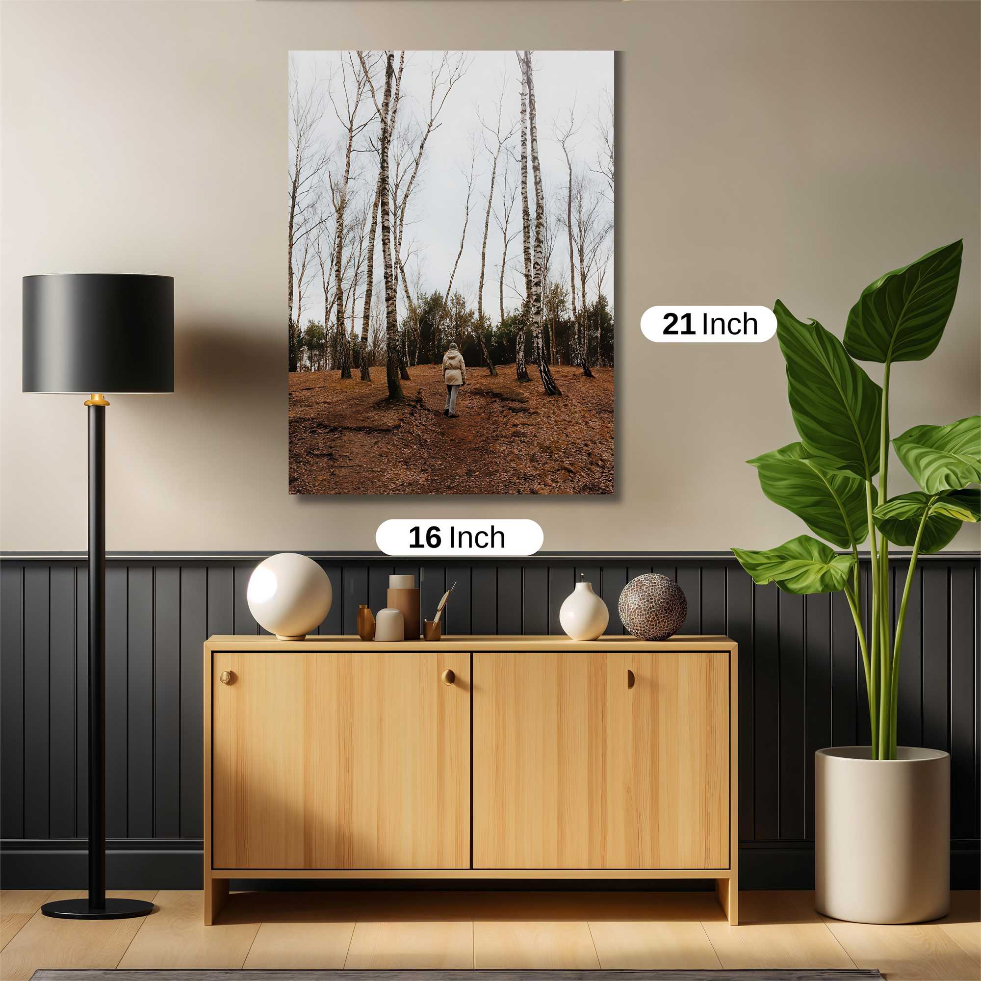 Birch Solitude Safe Wall Magnetic / M