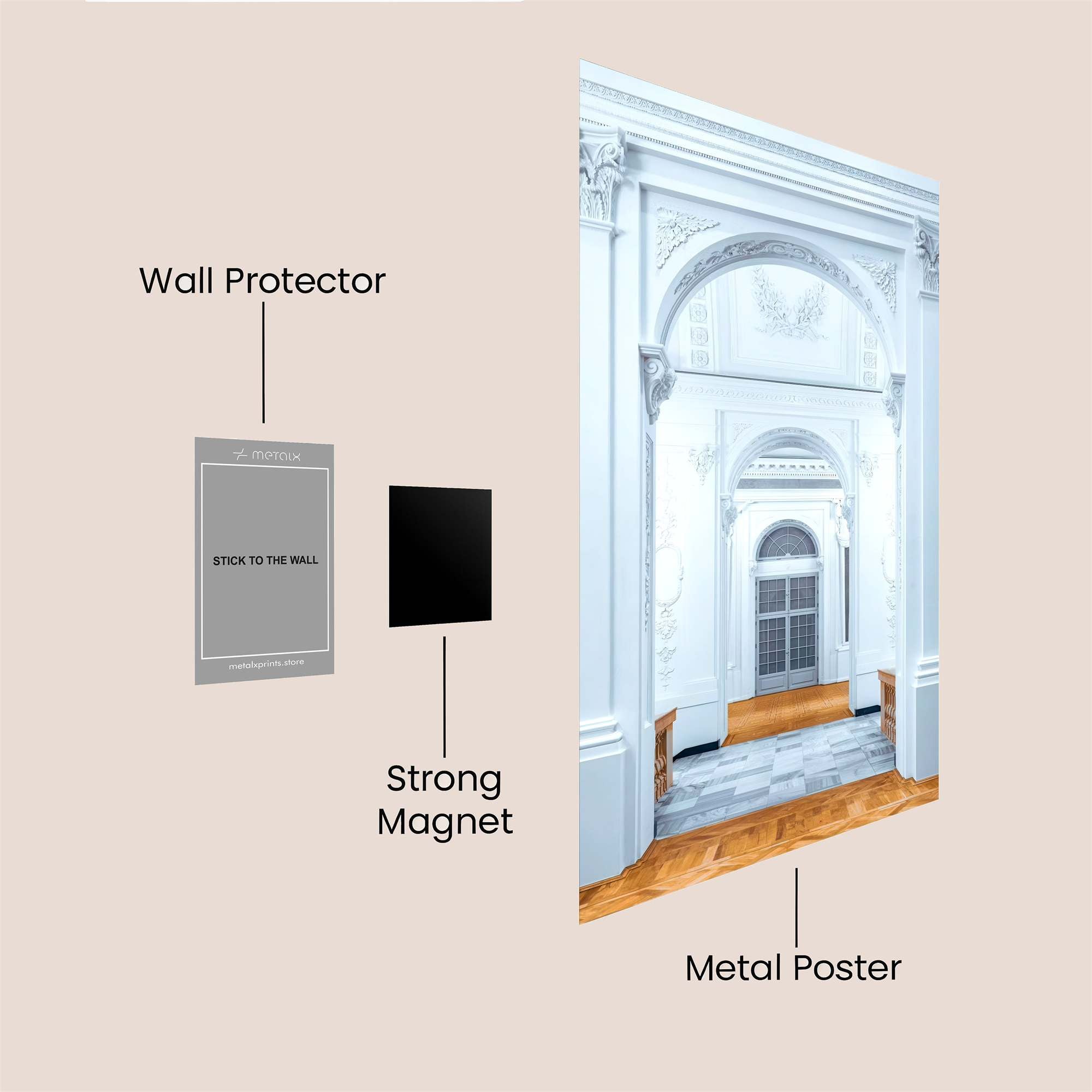 Palatial Serenity Safe Wall Magnetic / M