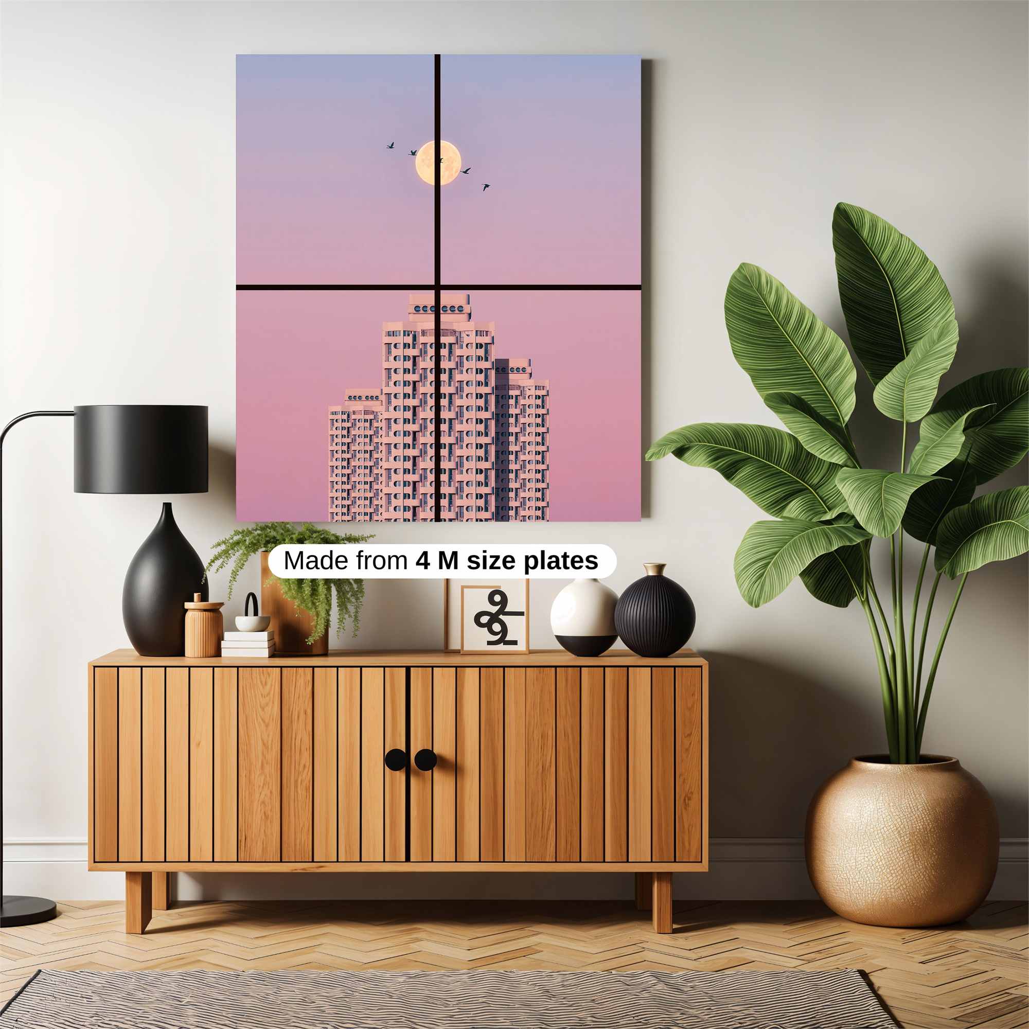 Moonlit Serenity Safe Wall Magnetic / M
