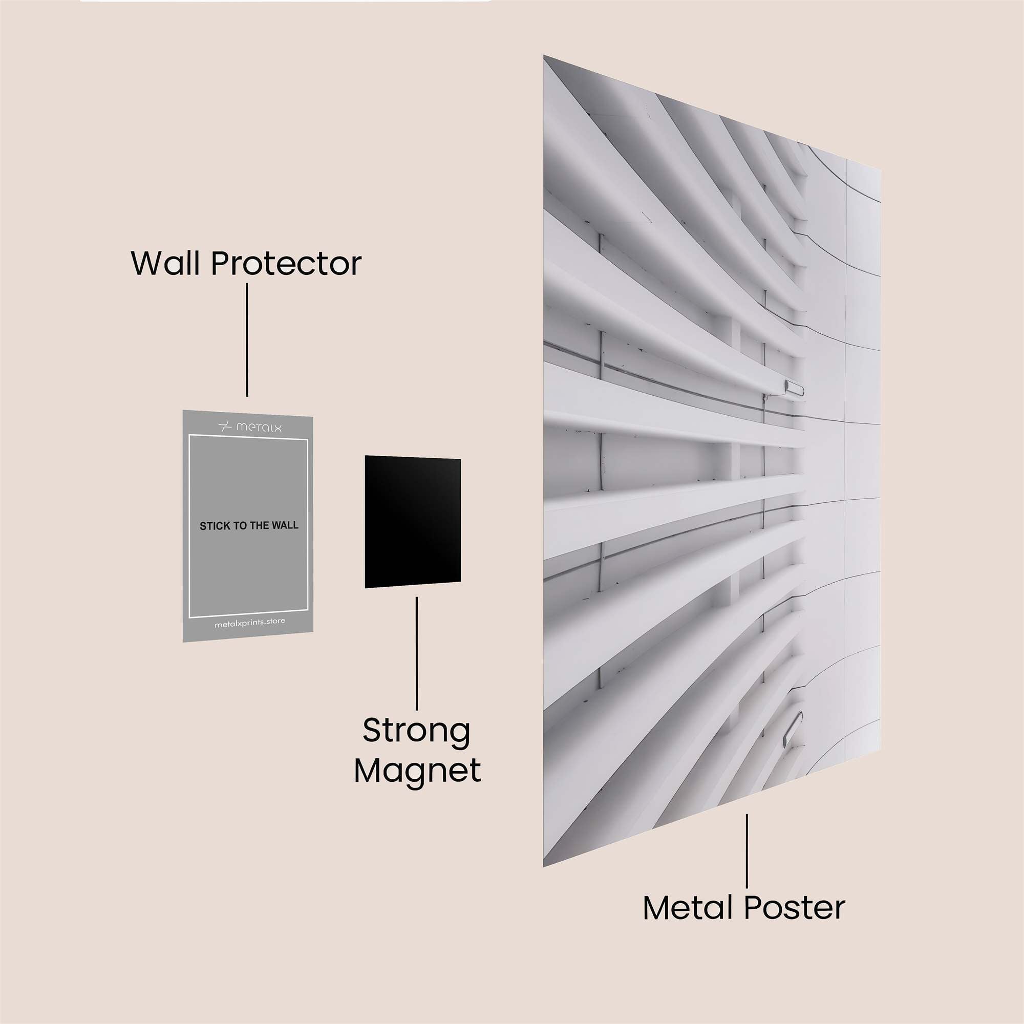 Climber's Daring Safe Wall Magnetic / M