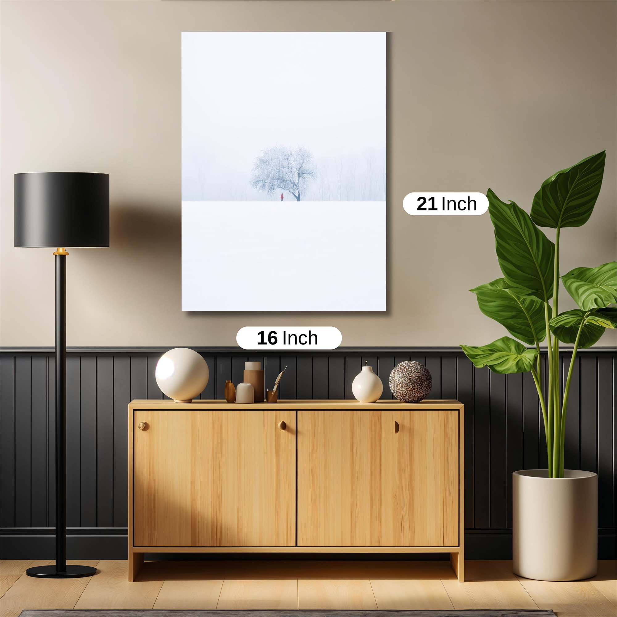 Winter Solitude Safe Wall Magnetic / M