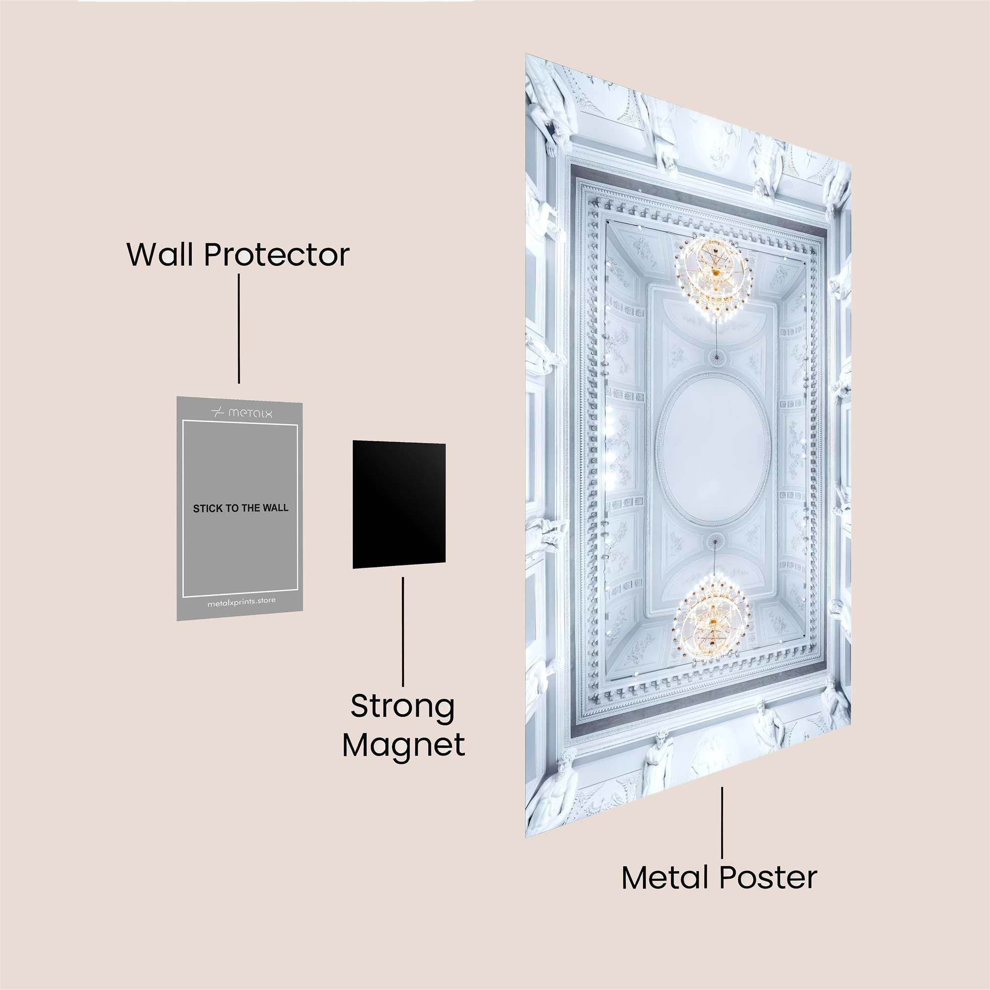 Ceiling Serenity Safe Wall Magnetic / M