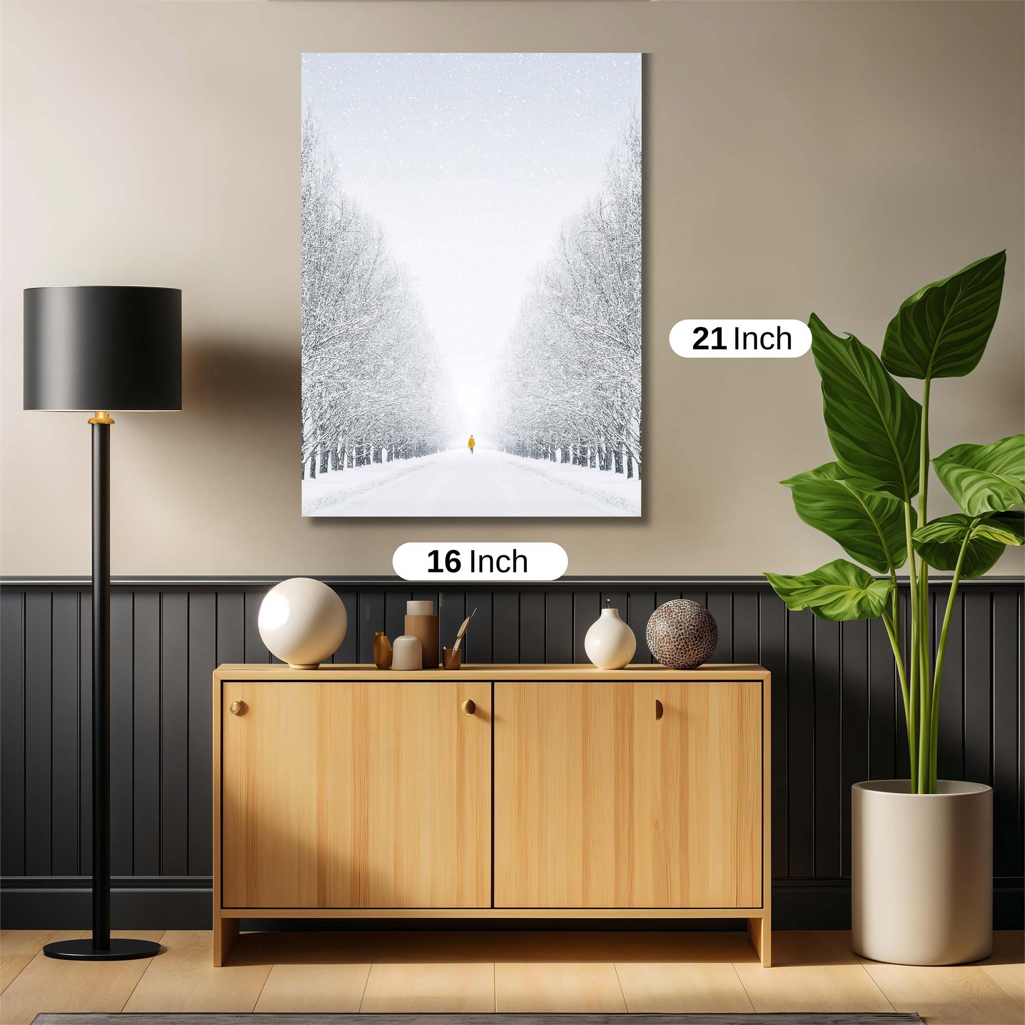 Winter Solitude Safe Wall Magnetic / M