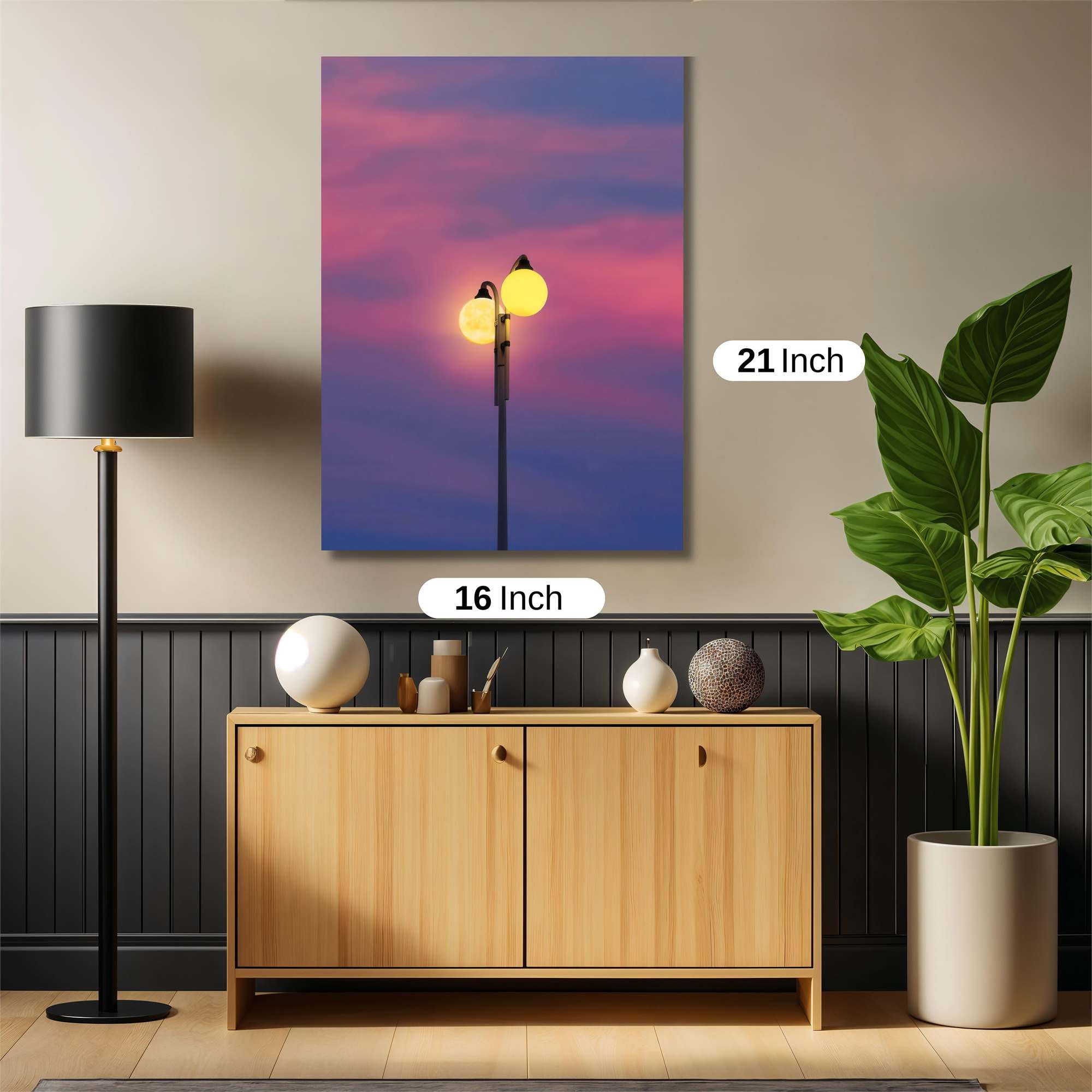 Lamp Twilight Safe Wall Magnetic / M