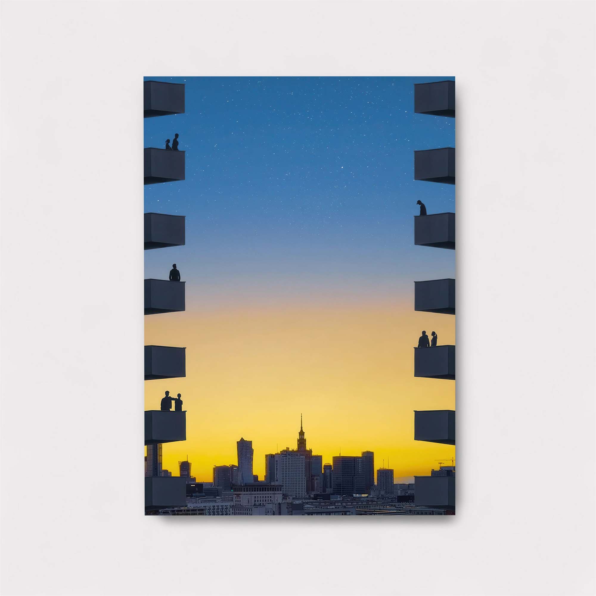 Skyline Serenity Safe Wall Magnetic / M