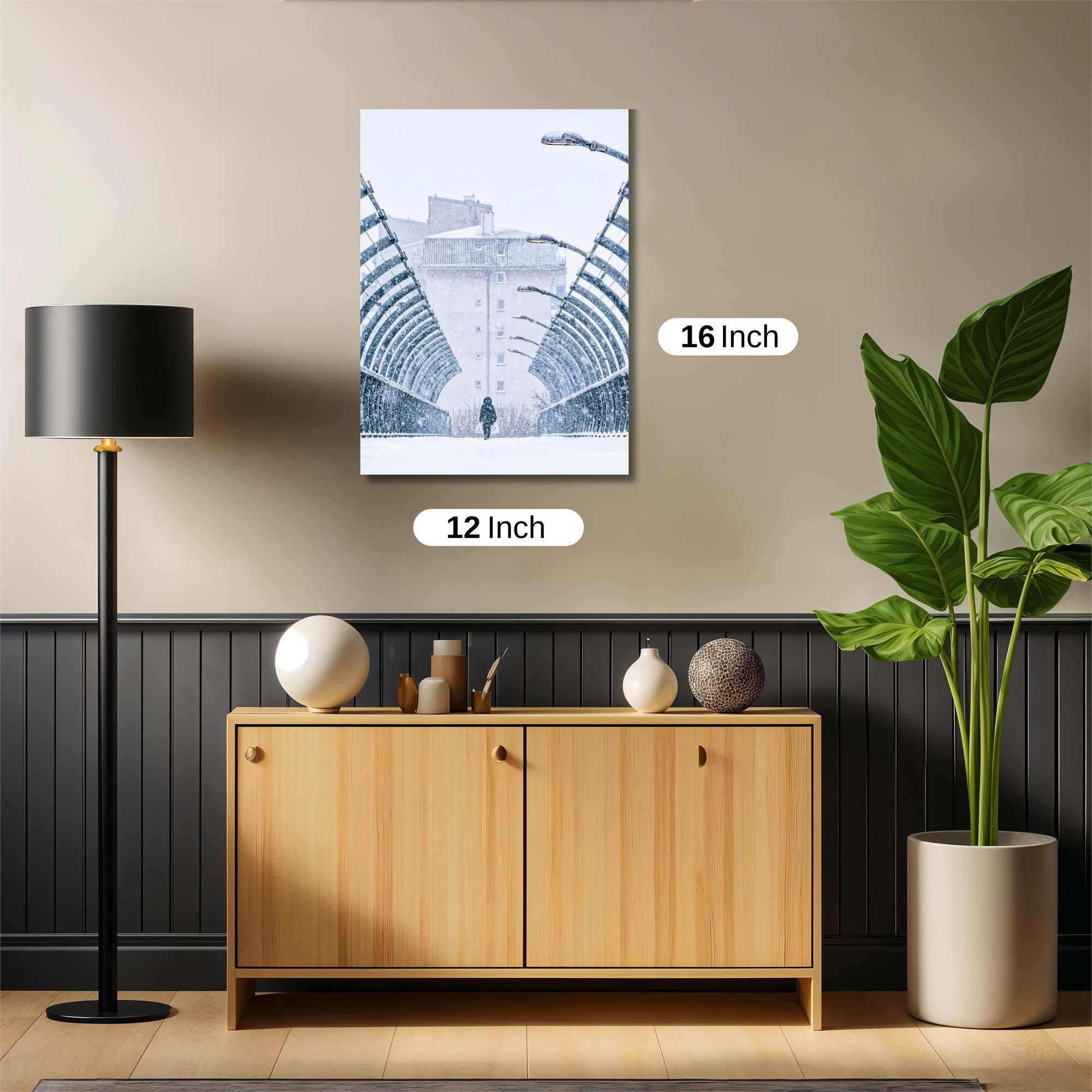 Winter Solitude Safe Wall Magnetic / M