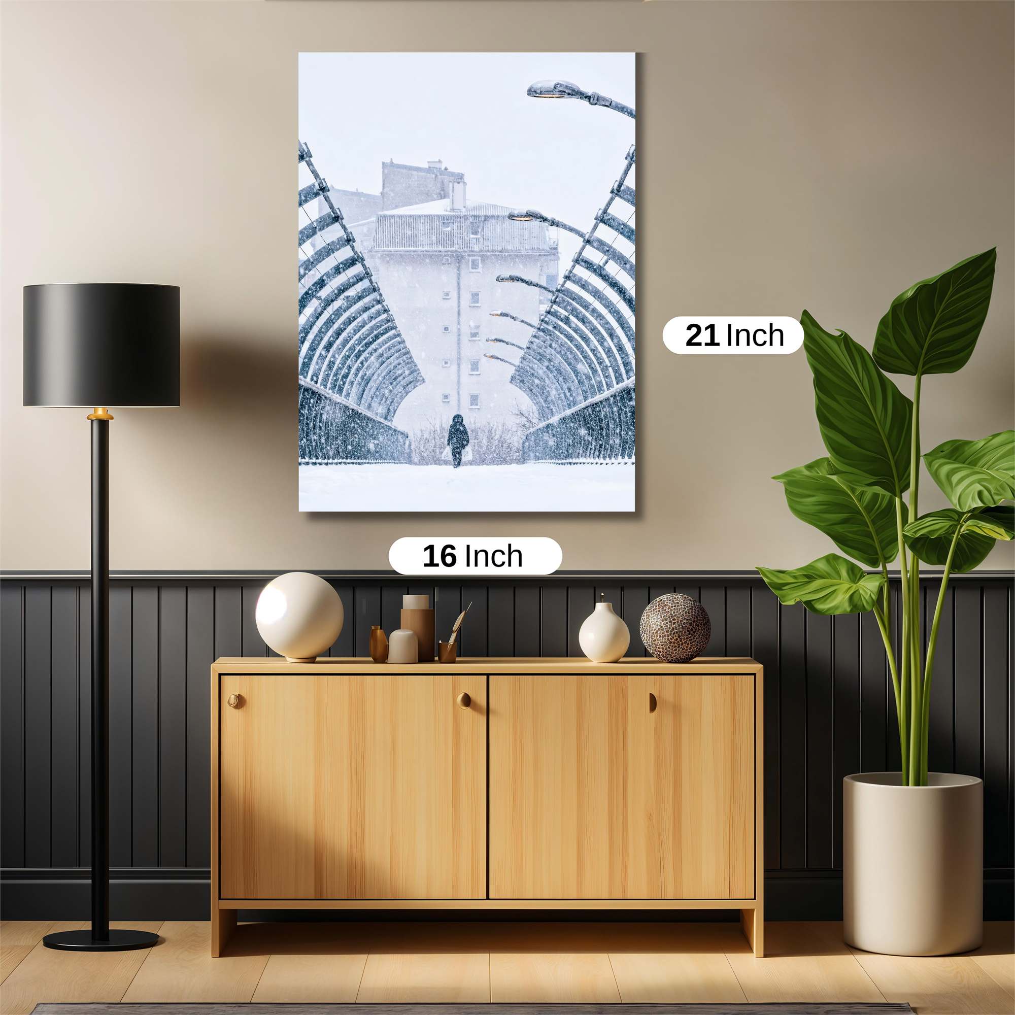 Winter Solitude Safe Wall Magnetic / M