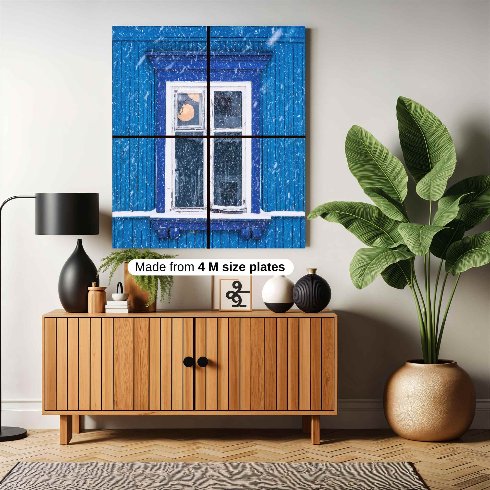 Snowy Serenity Safe Wall Magnetic / M