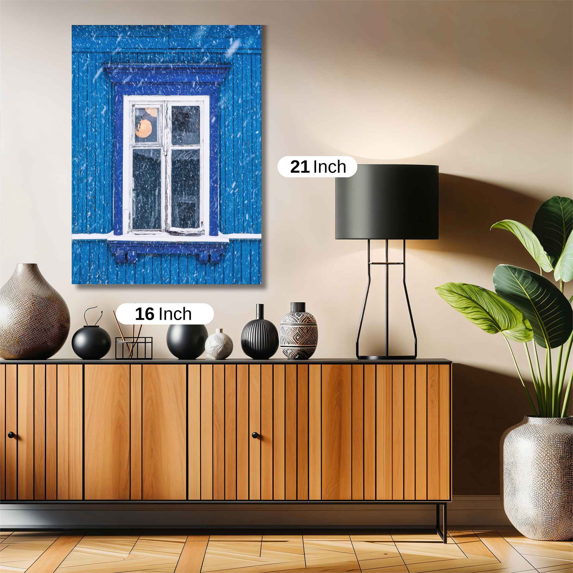 Snowy Serenity Safe Wall Magnetic / M