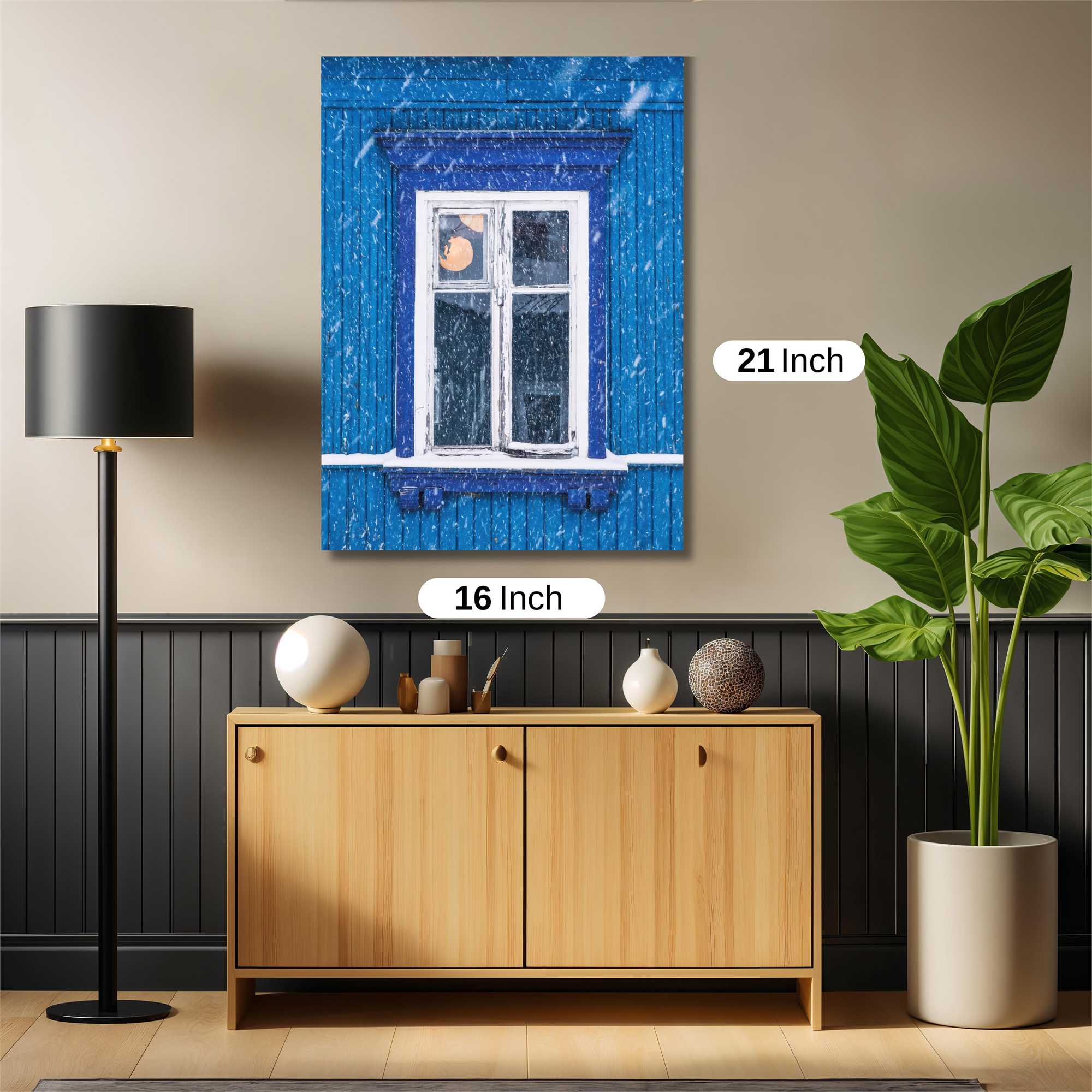 Snowy Serenity Safe Wall Magnetic / M