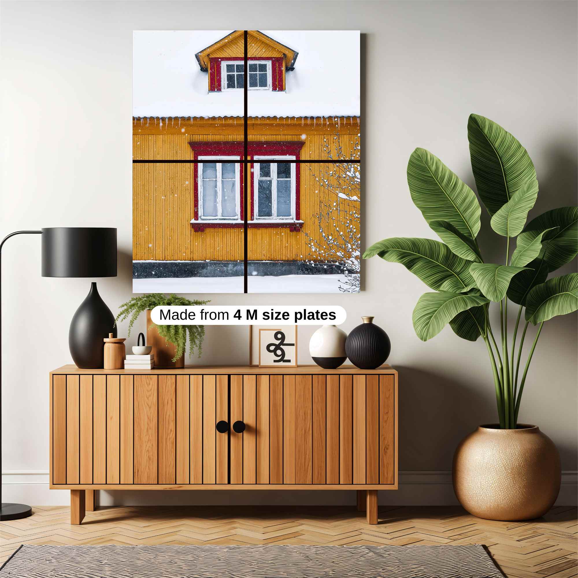 Cabin Cozy Safe Wall Magnetic / M