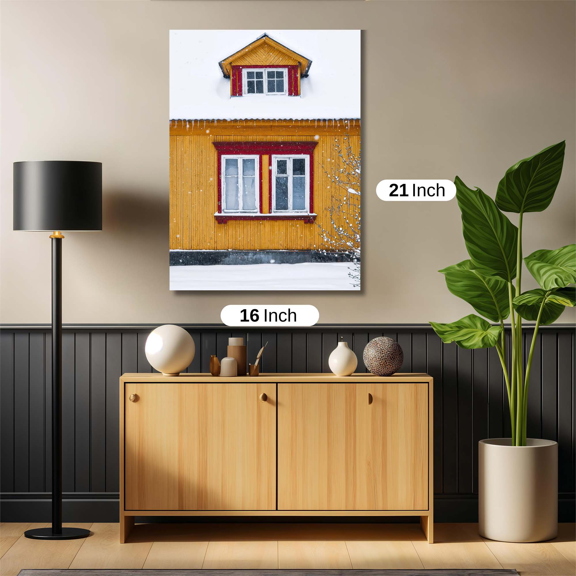 Cabin Cozy Safe Wall Magnetic / M