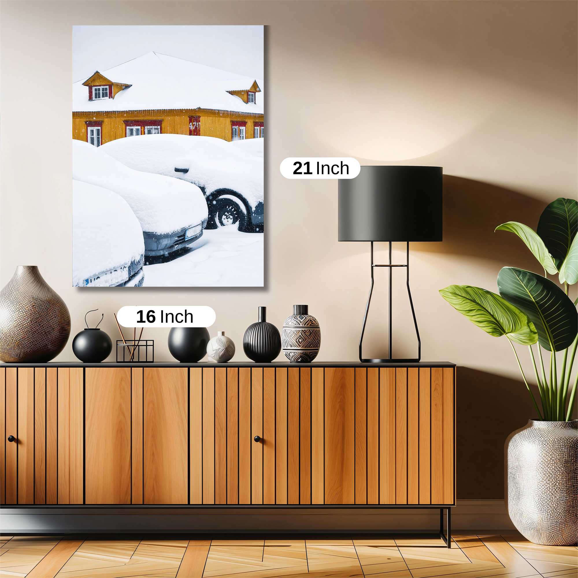 Snowbound Serenity Safe Wall Magnetic / M