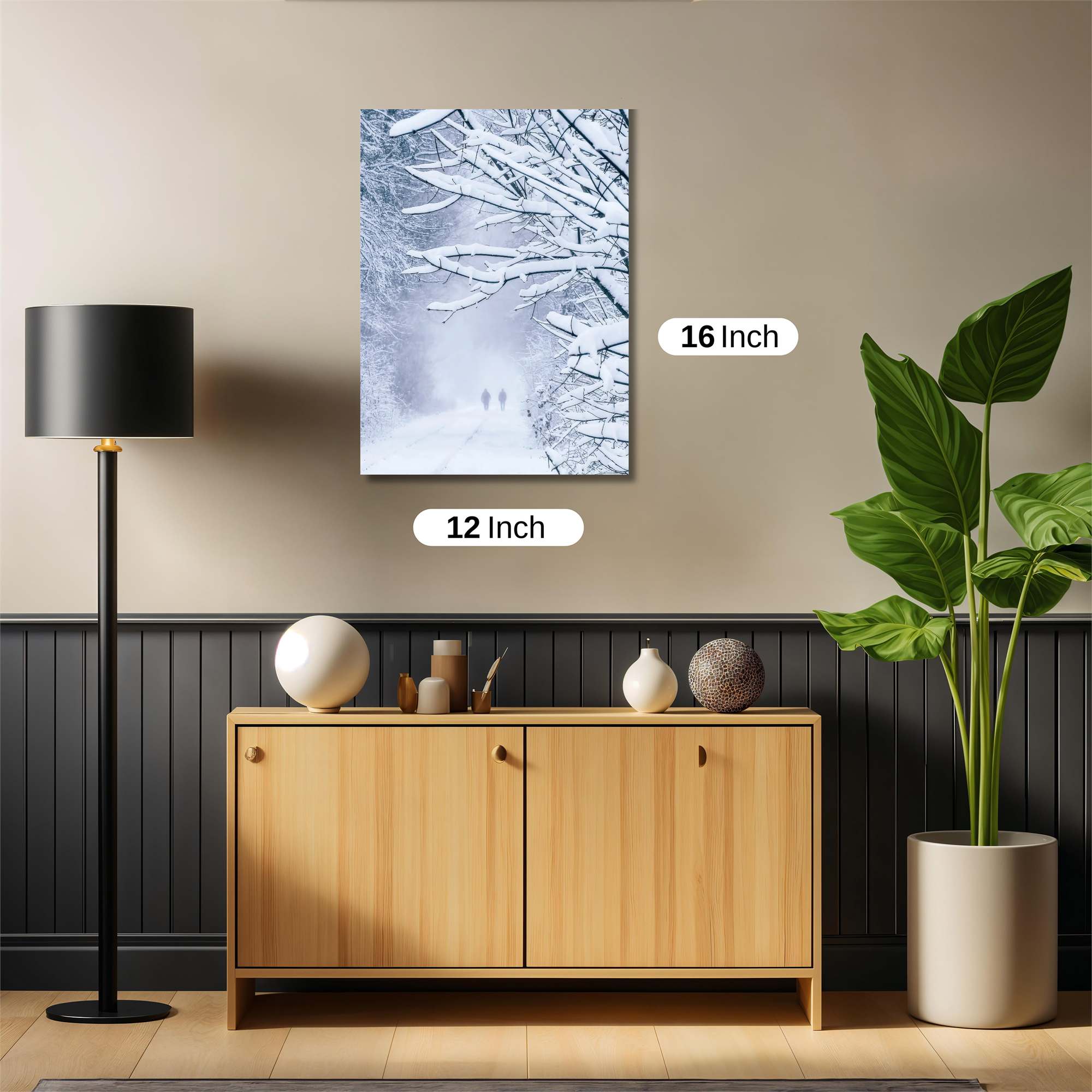Winter Solitude Safe Wall Magnetic / M