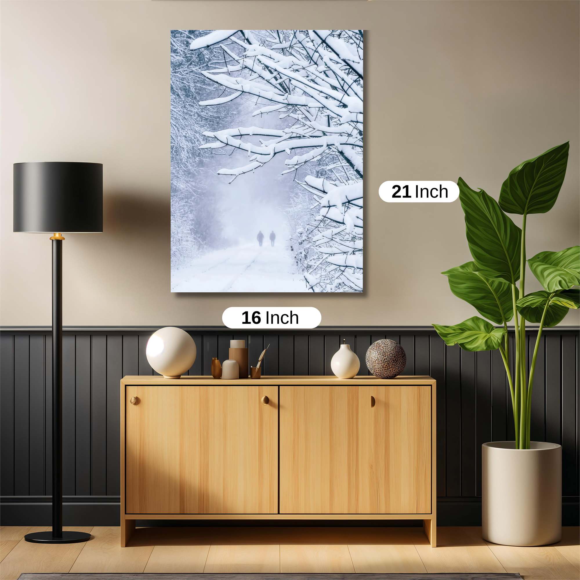 Winter Solitude Safe Wall Magnetic / M
