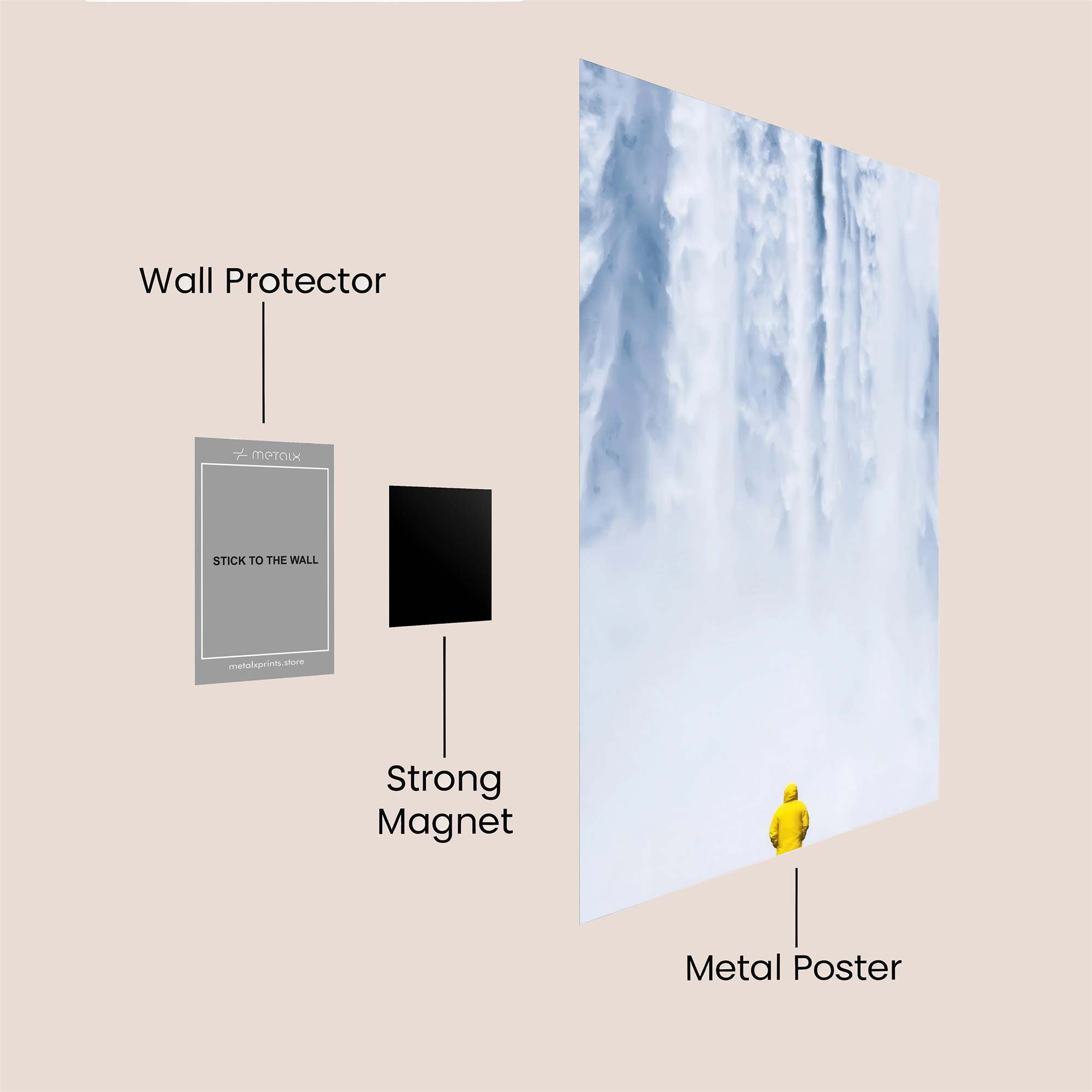 Niagara Awe Safe Wall Magnetic / M