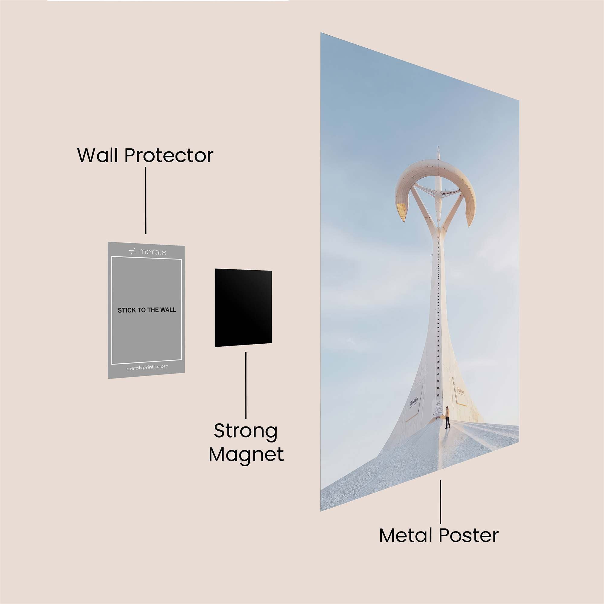 Ceiling Serenity Safe Wall Magnetic / M