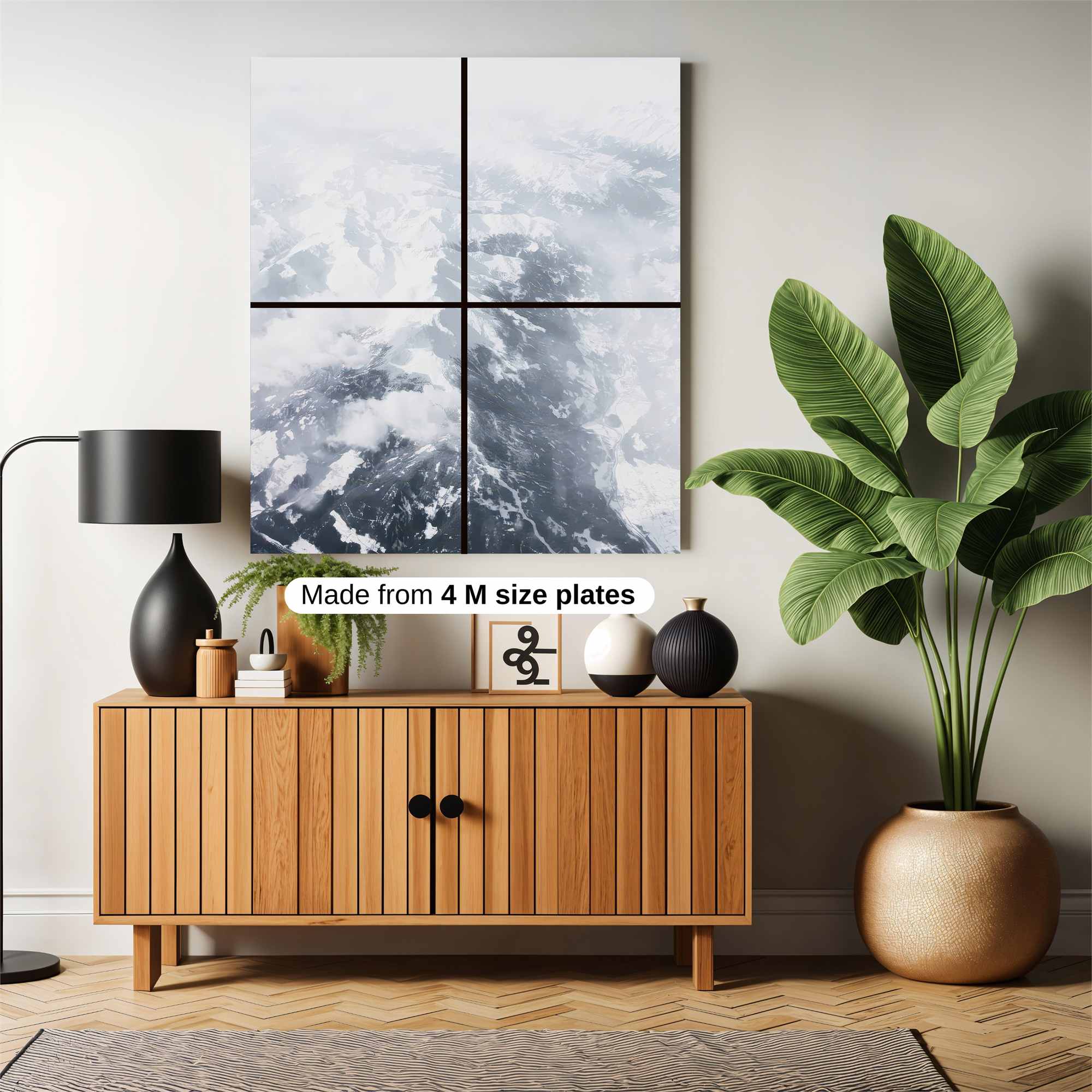 Mountain Serenity Safe Wall Magnetic / M