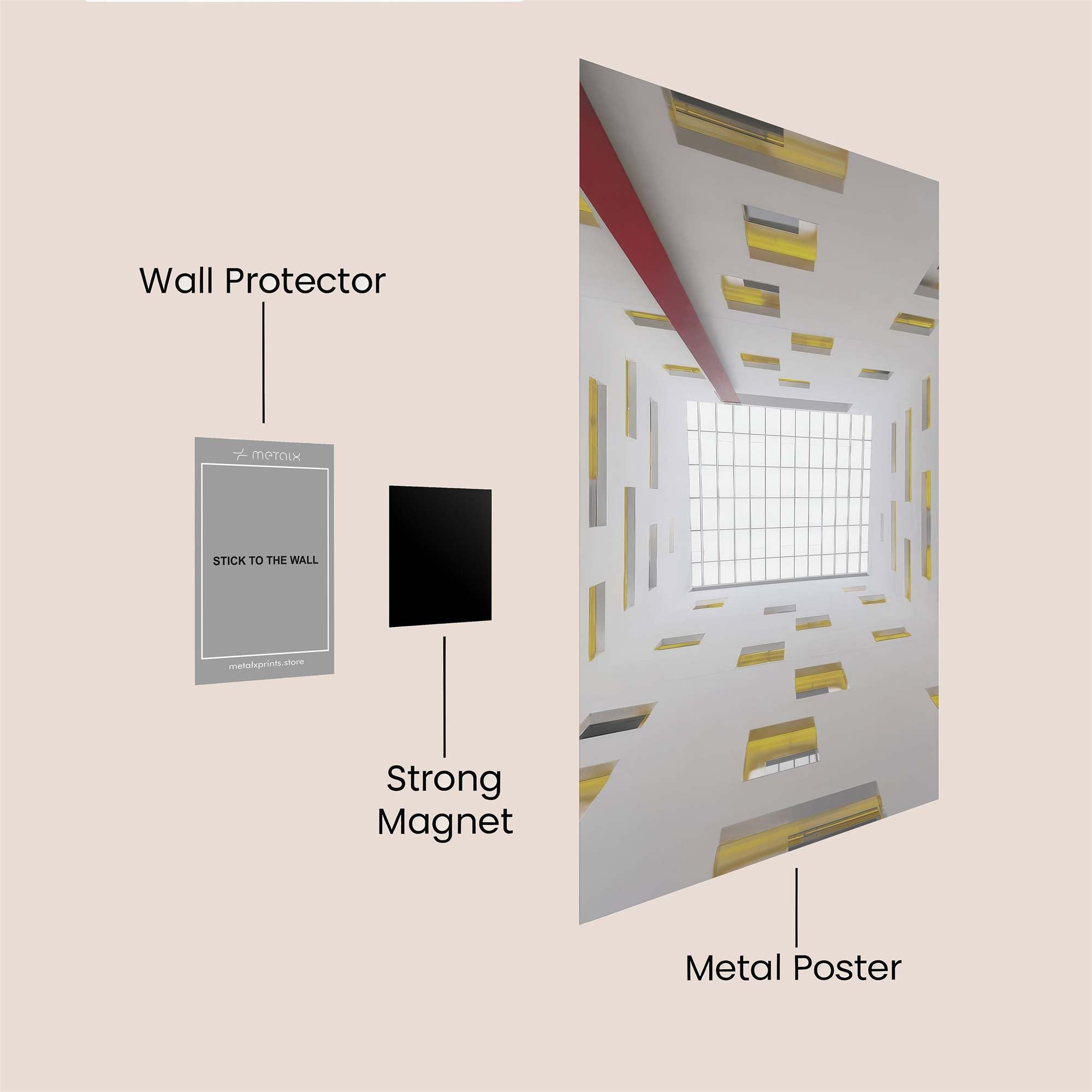 Atrium Serenity Safe Wall Magnetic / M