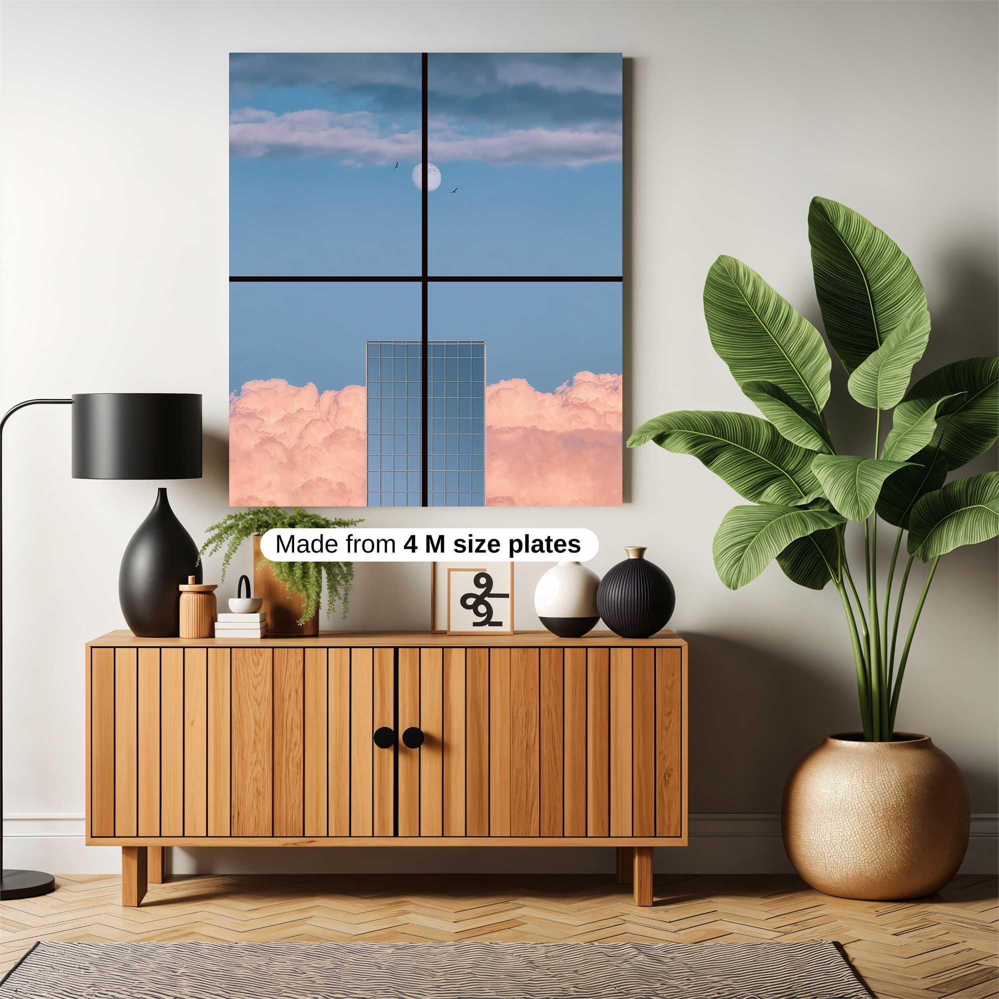 Moonlit Tower Safe Wall Magnetic / M