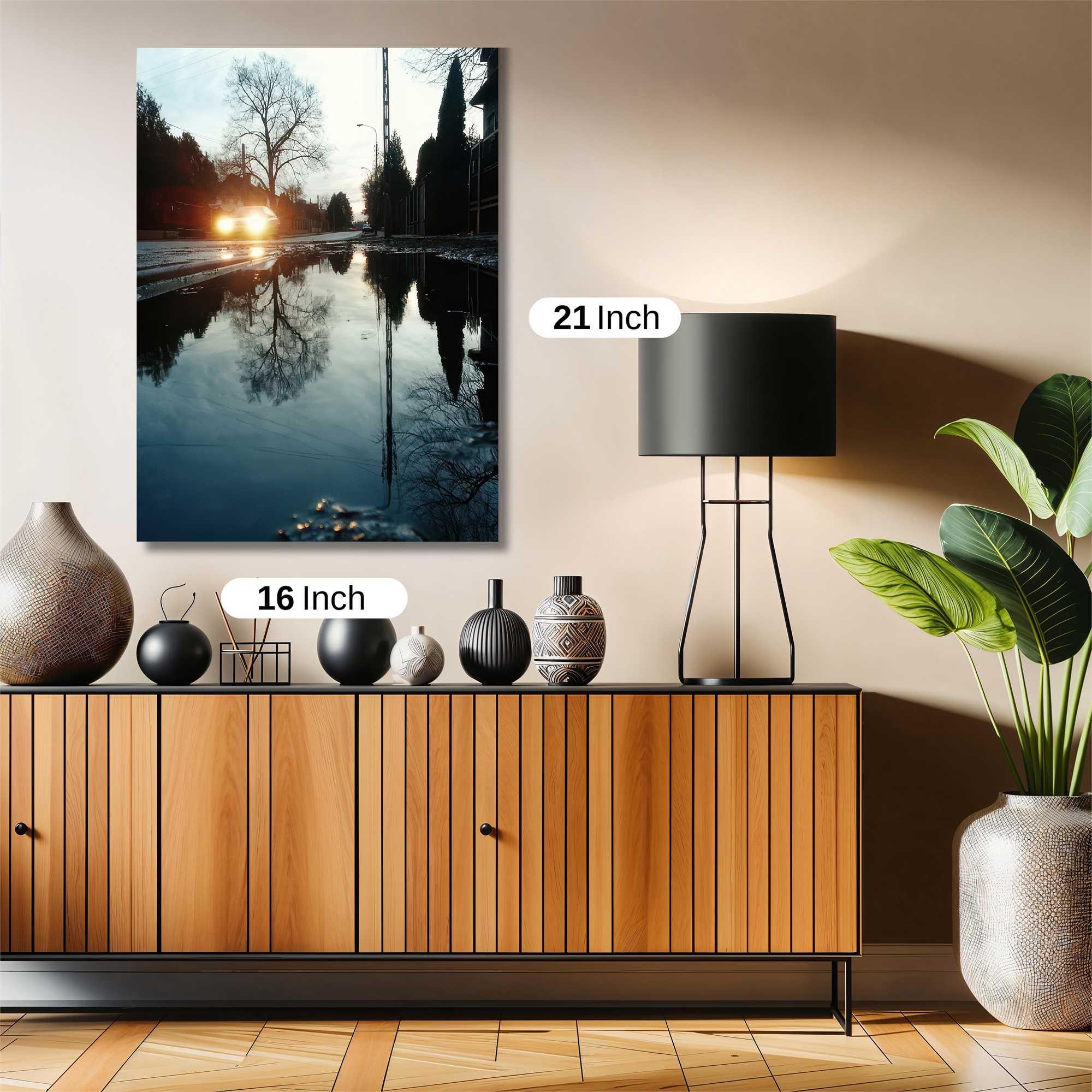 Sunset Serenity Safe Wall Magnetic / M