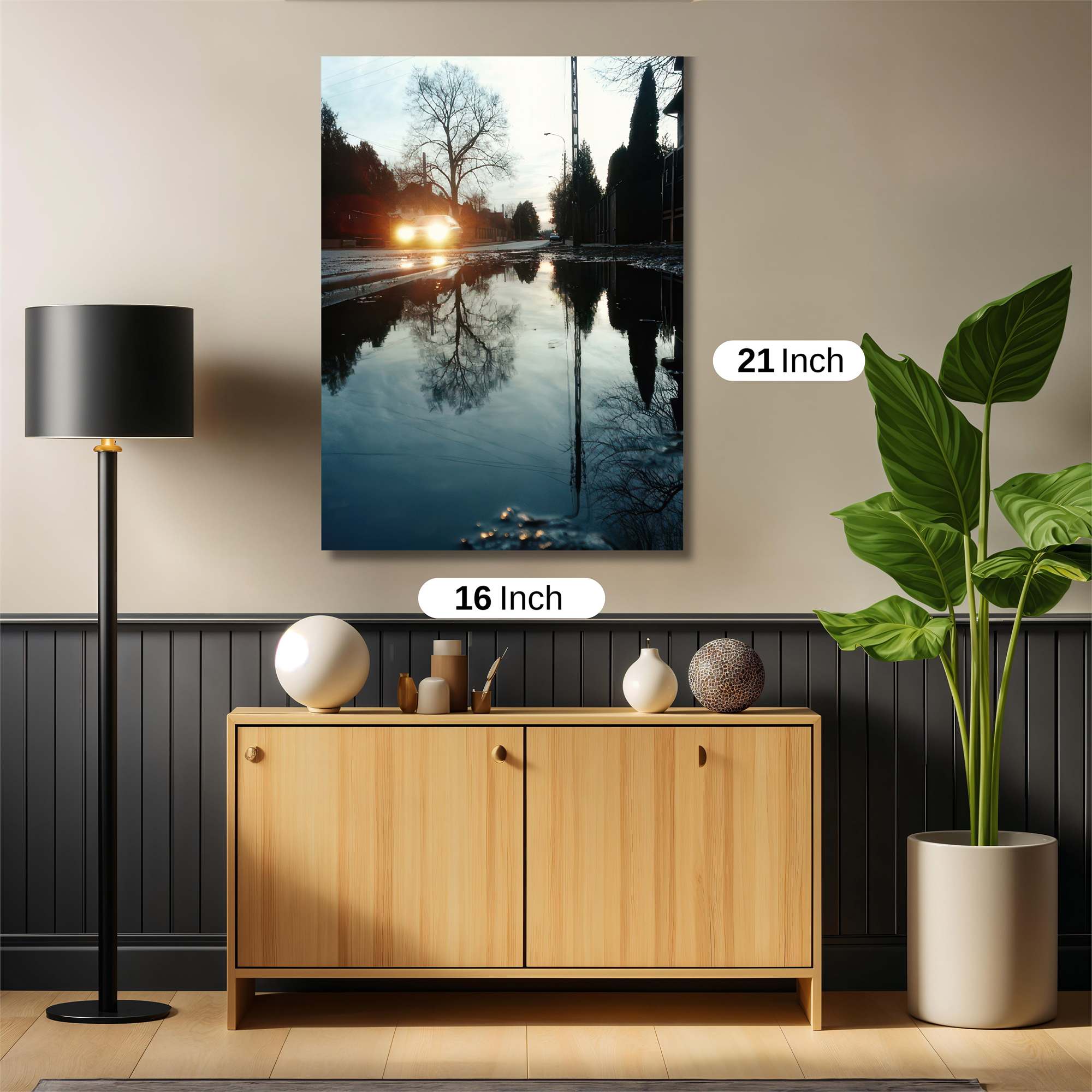 Sunset Serenity Safe Wall Magnetic / M