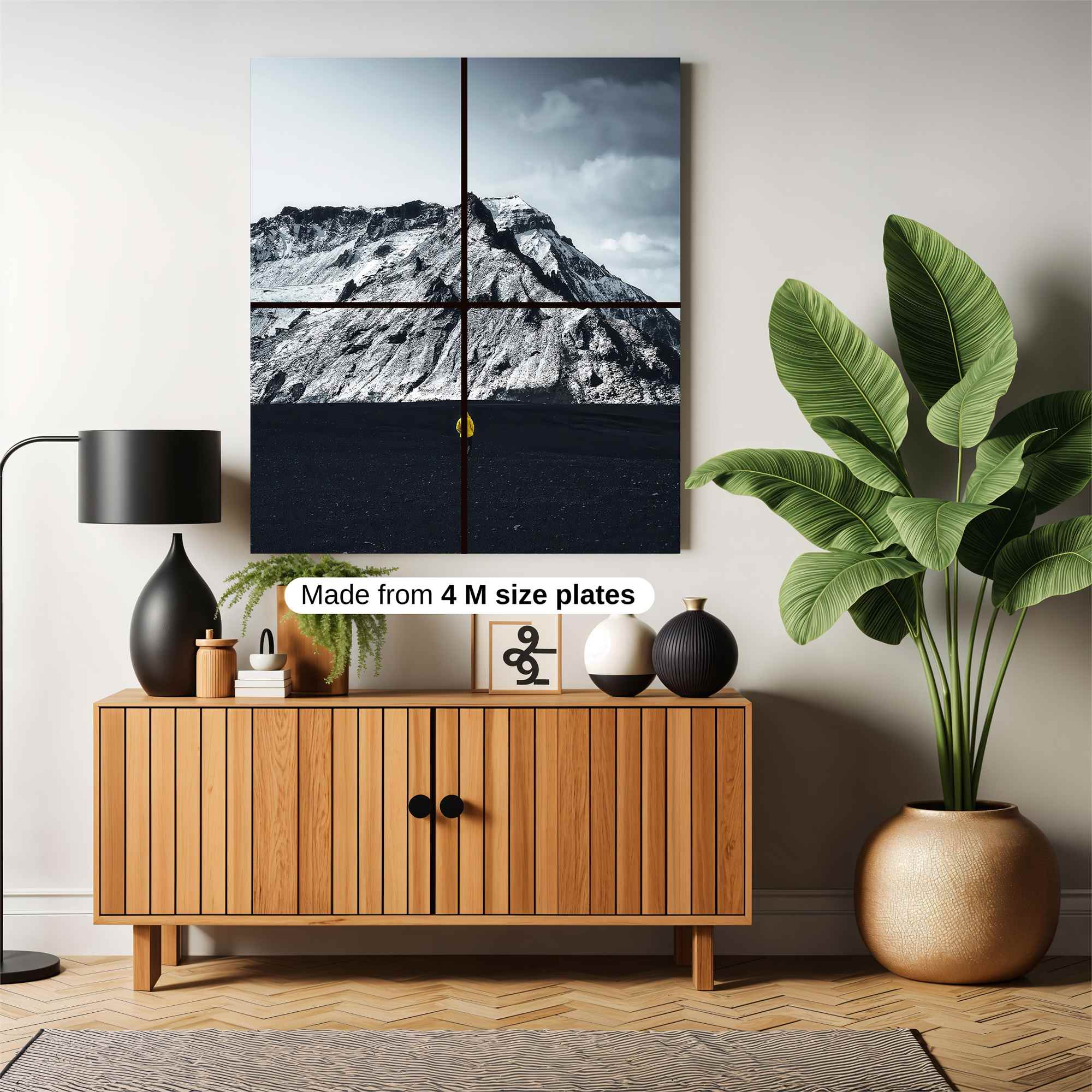 Mountain Solitude Safe Wall Magnetic / M