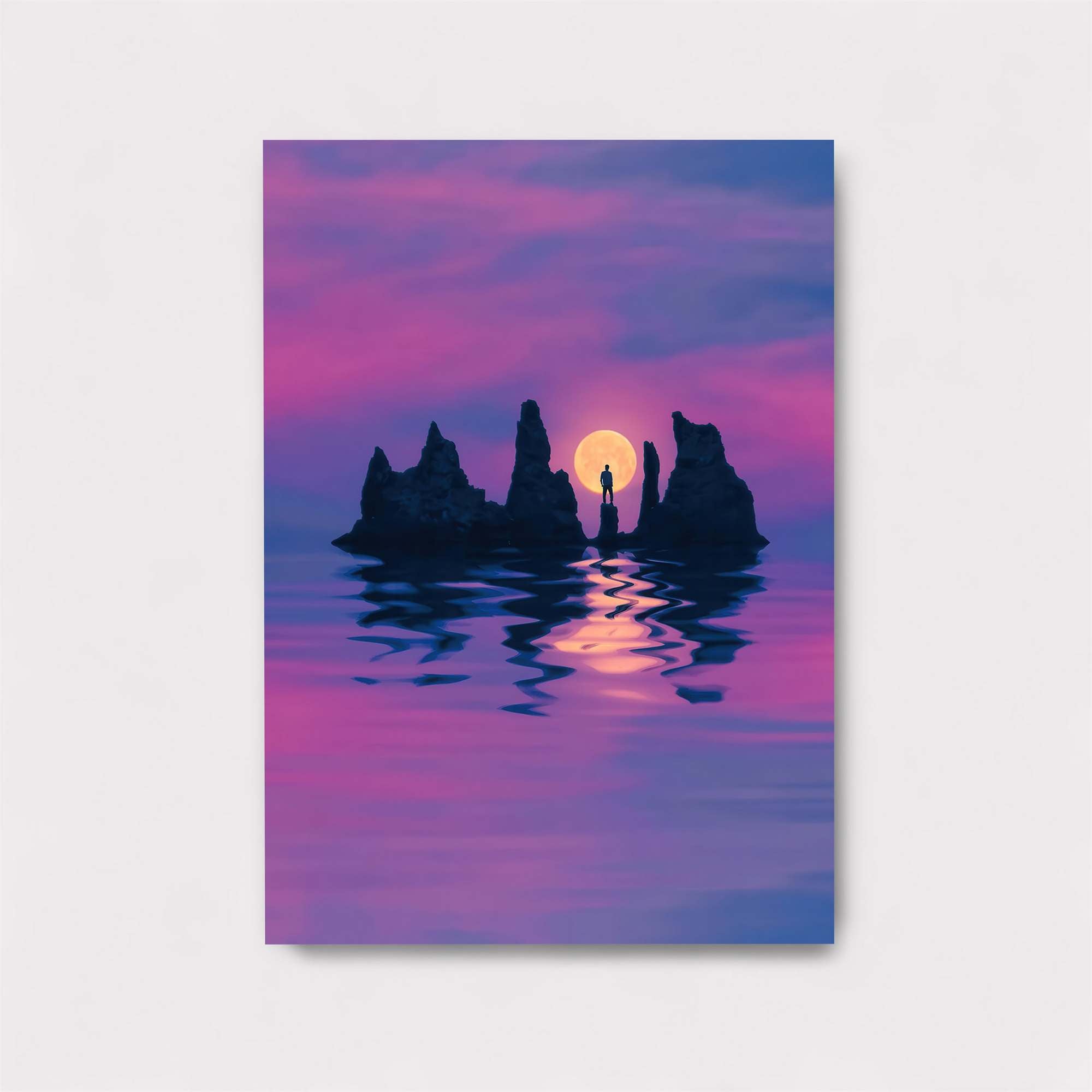 Moonlit Tranquil Safe Wall Magnetic / M