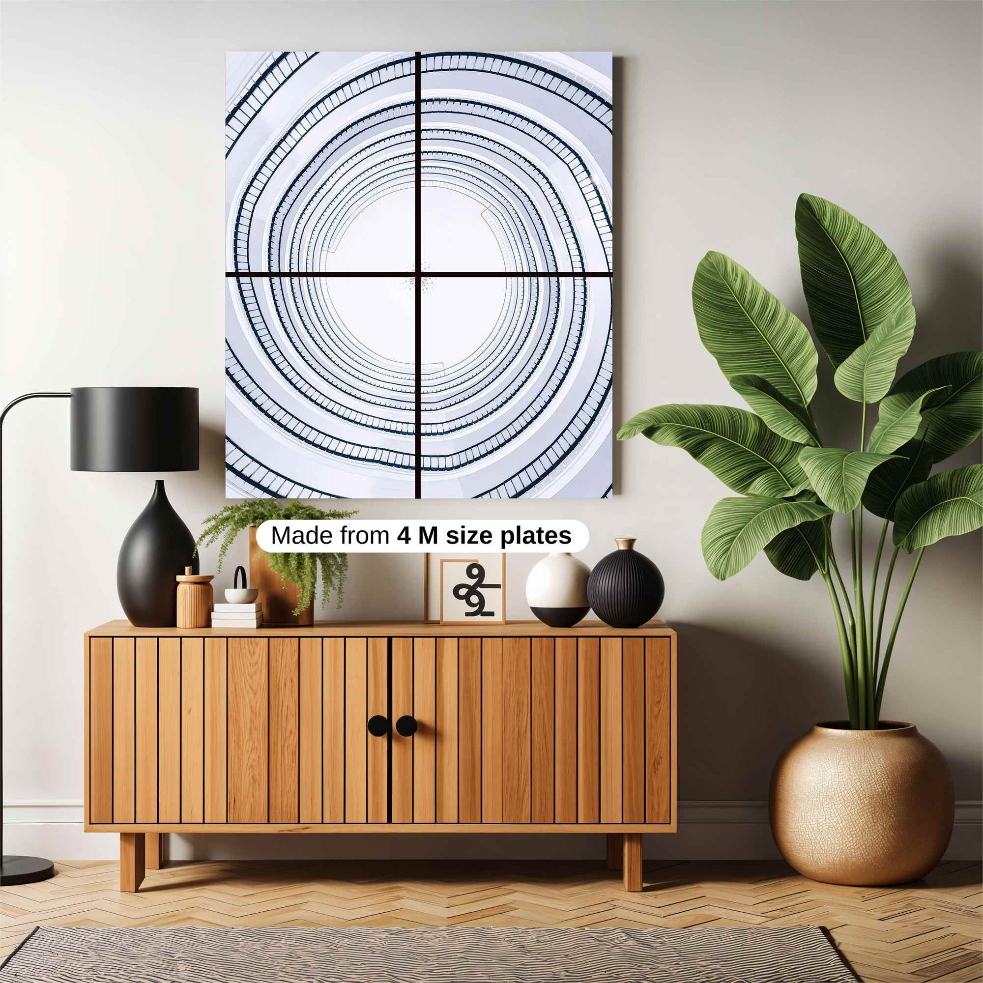 Spiral Serenity Safe Wall Magnetic / M