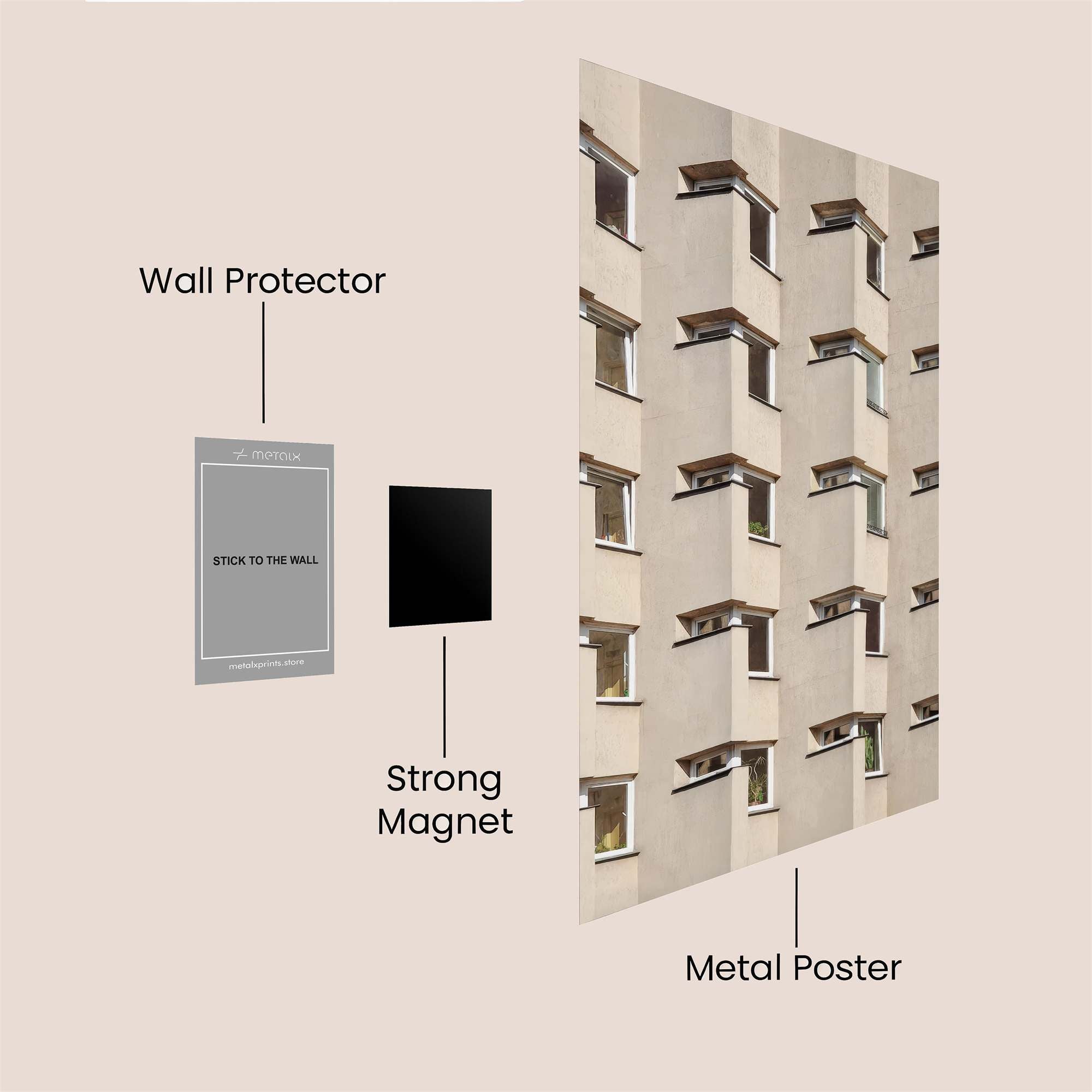 Facade Enigma Safe Wall Magnetic / M