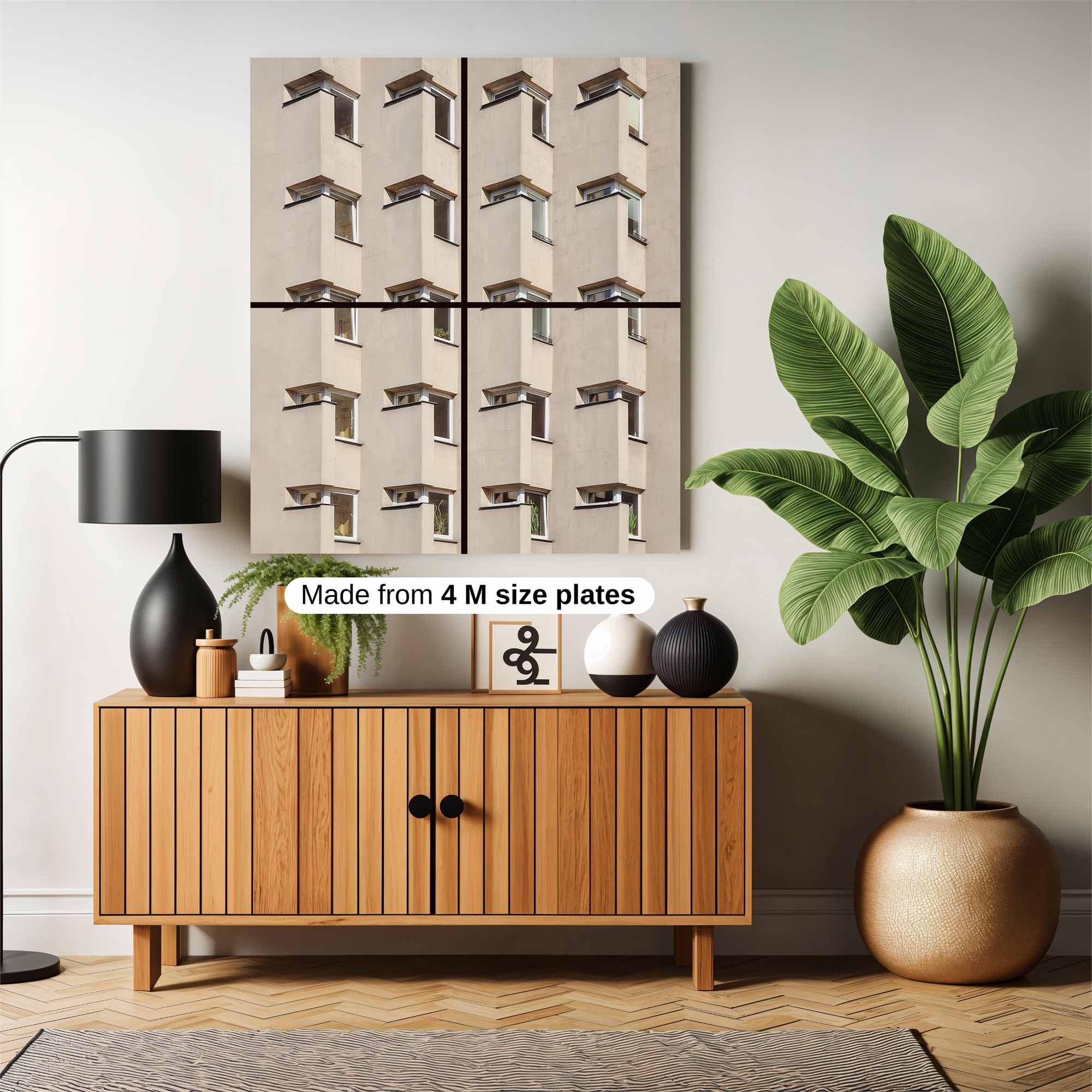Grid Solitude Safe Wall Magnetic / M