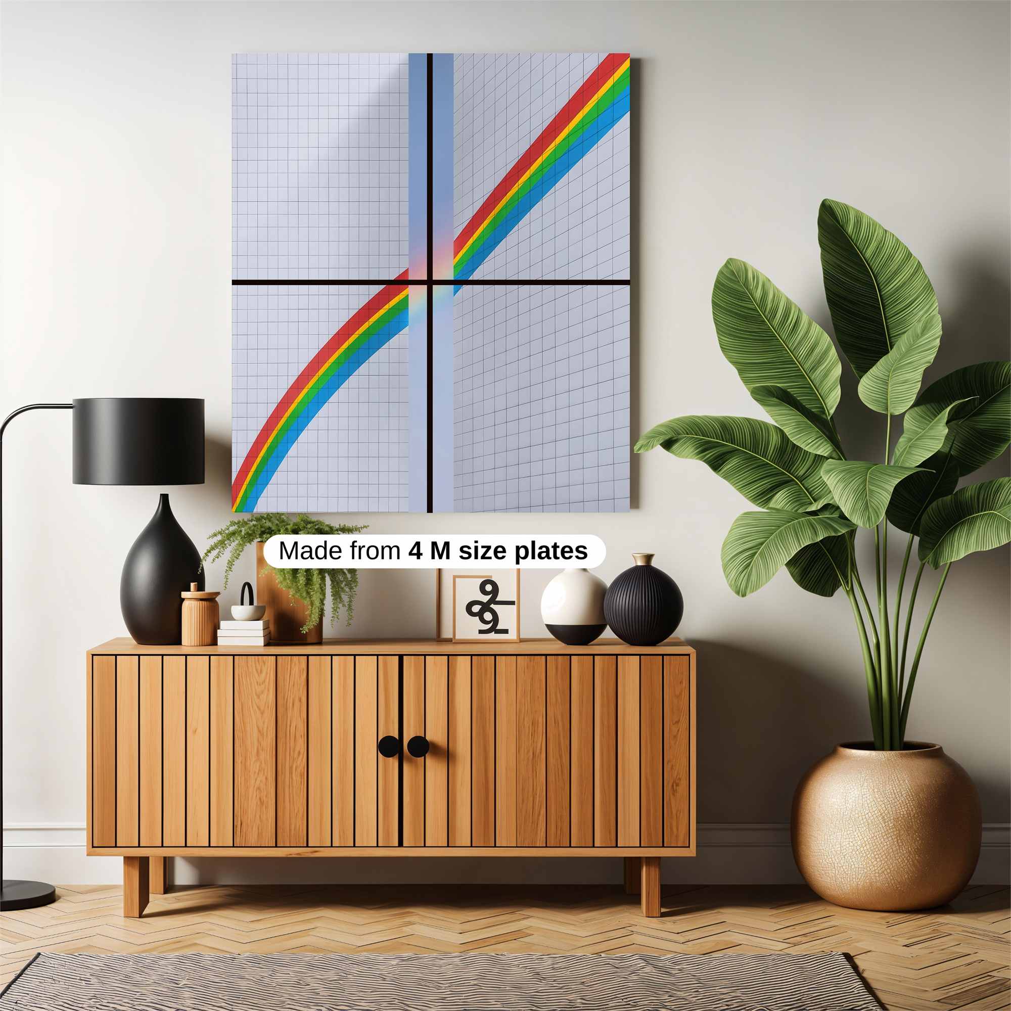 Rainbow Serenity Safe Wall Magnetic / M