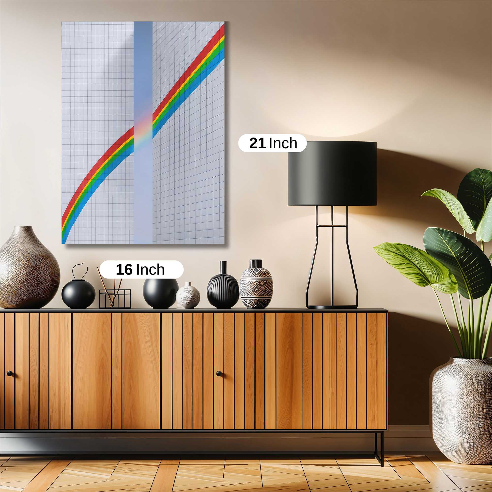 Rainbow Serenity Safe Wall Magnetic / M