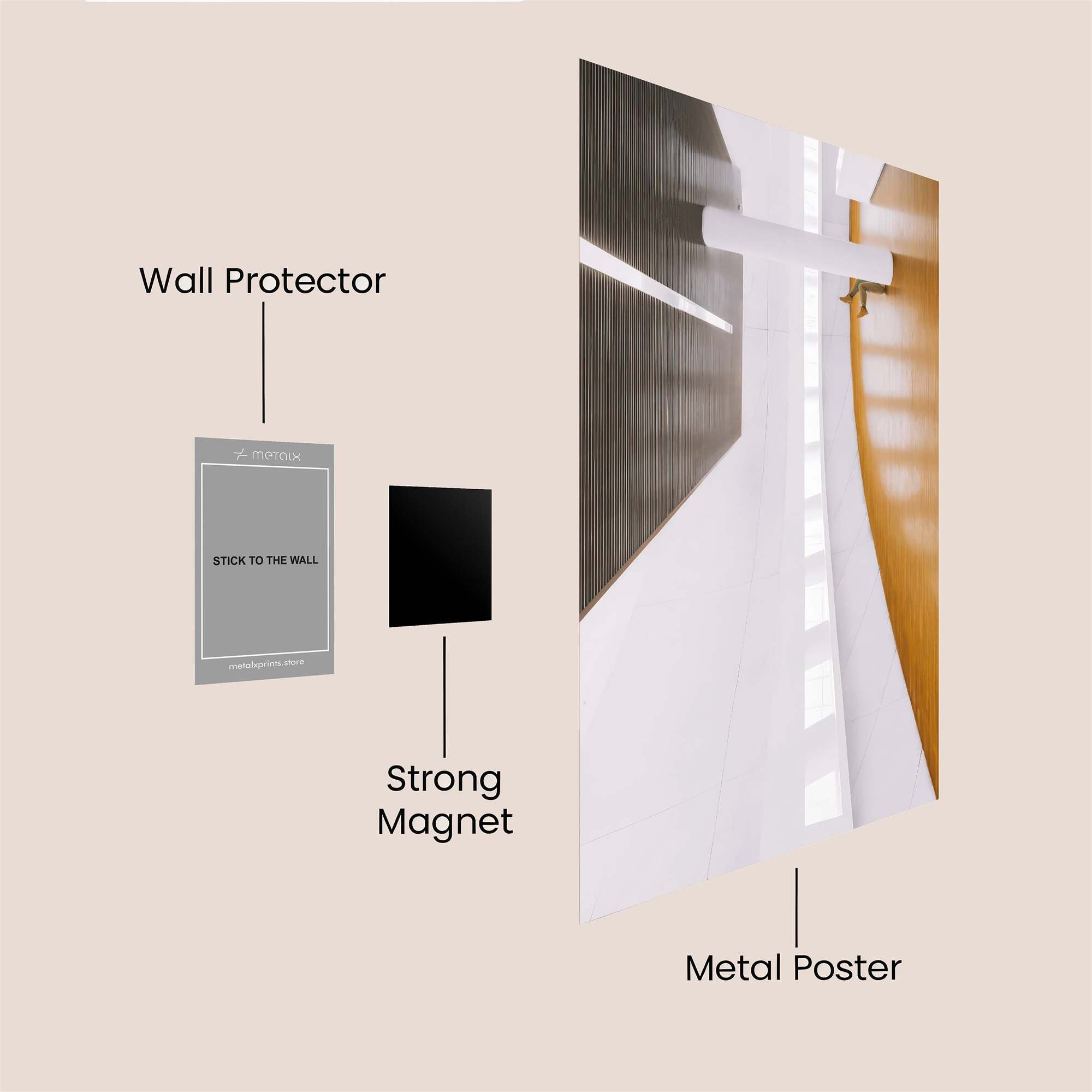 Corridor Calm Safe Wall Magnetic / M