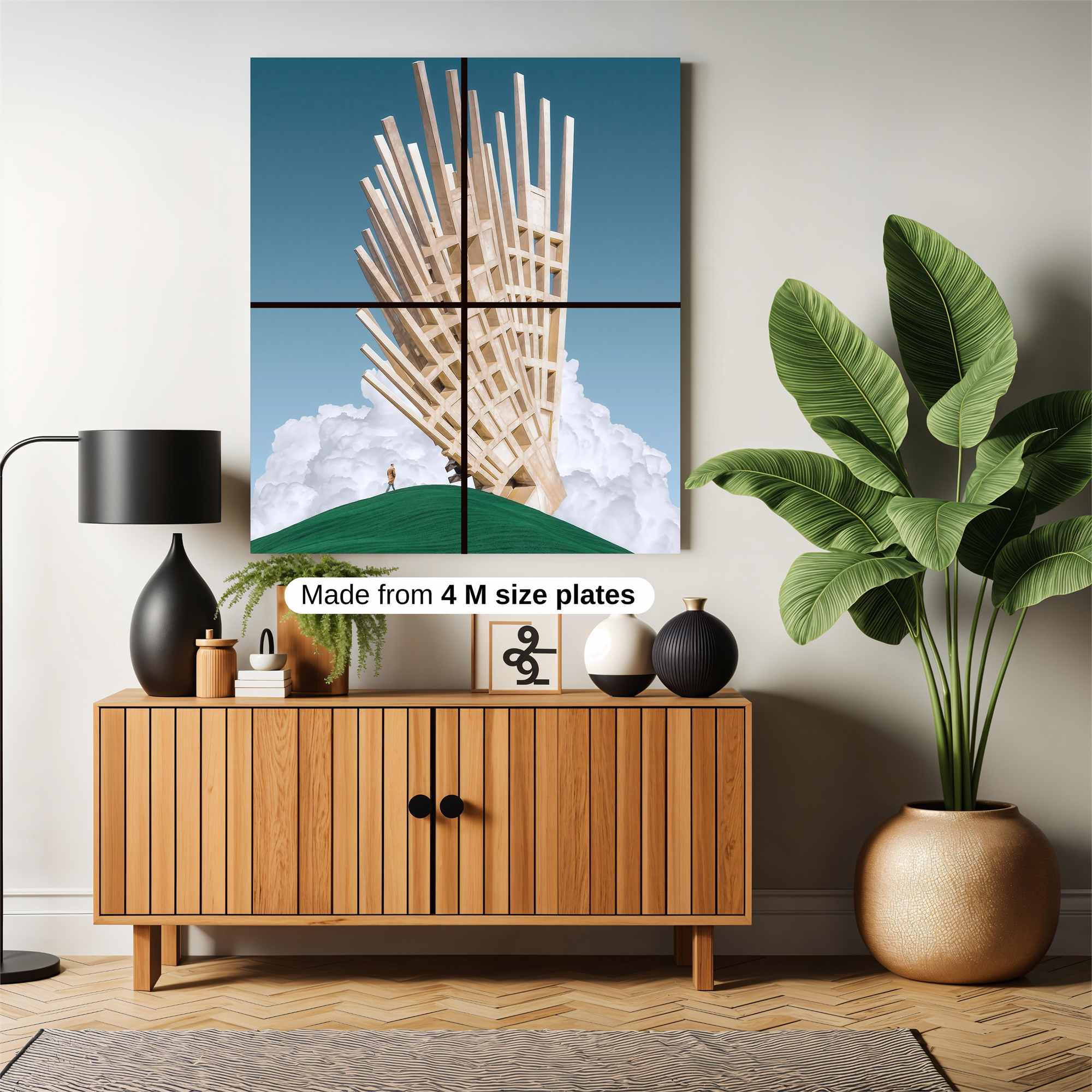 Eiffel Whimsy Safe Wall Magnetic / M