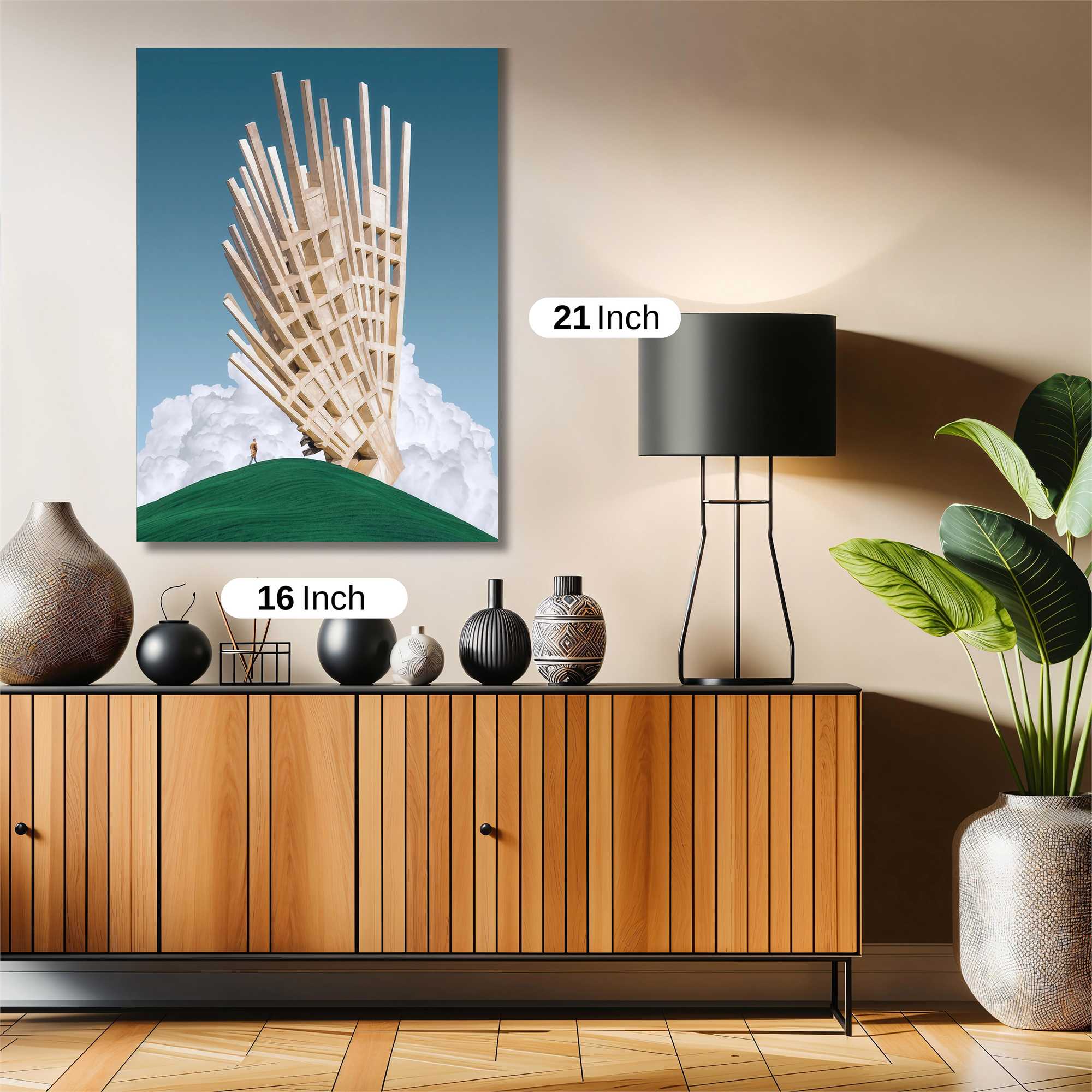 Eiffel Whimsy Safe Wall Magnetic / M