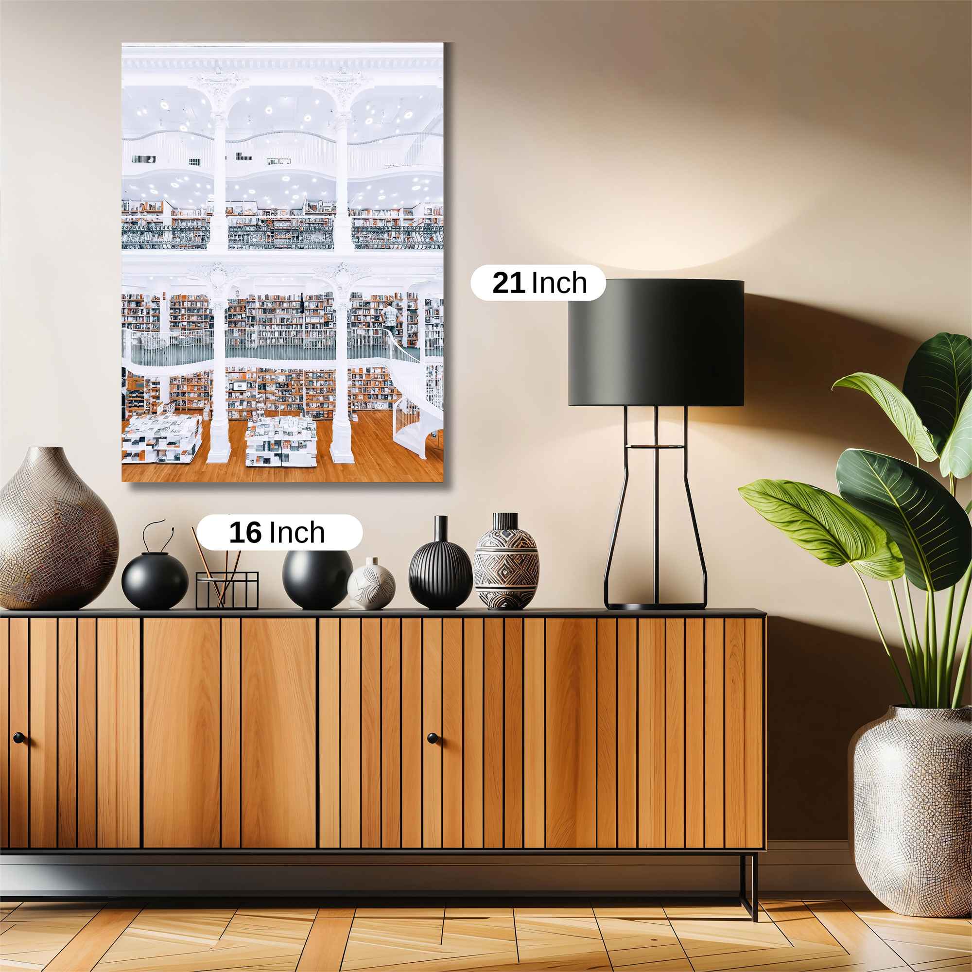 Library Serenity Safe Wall Magnetic / M