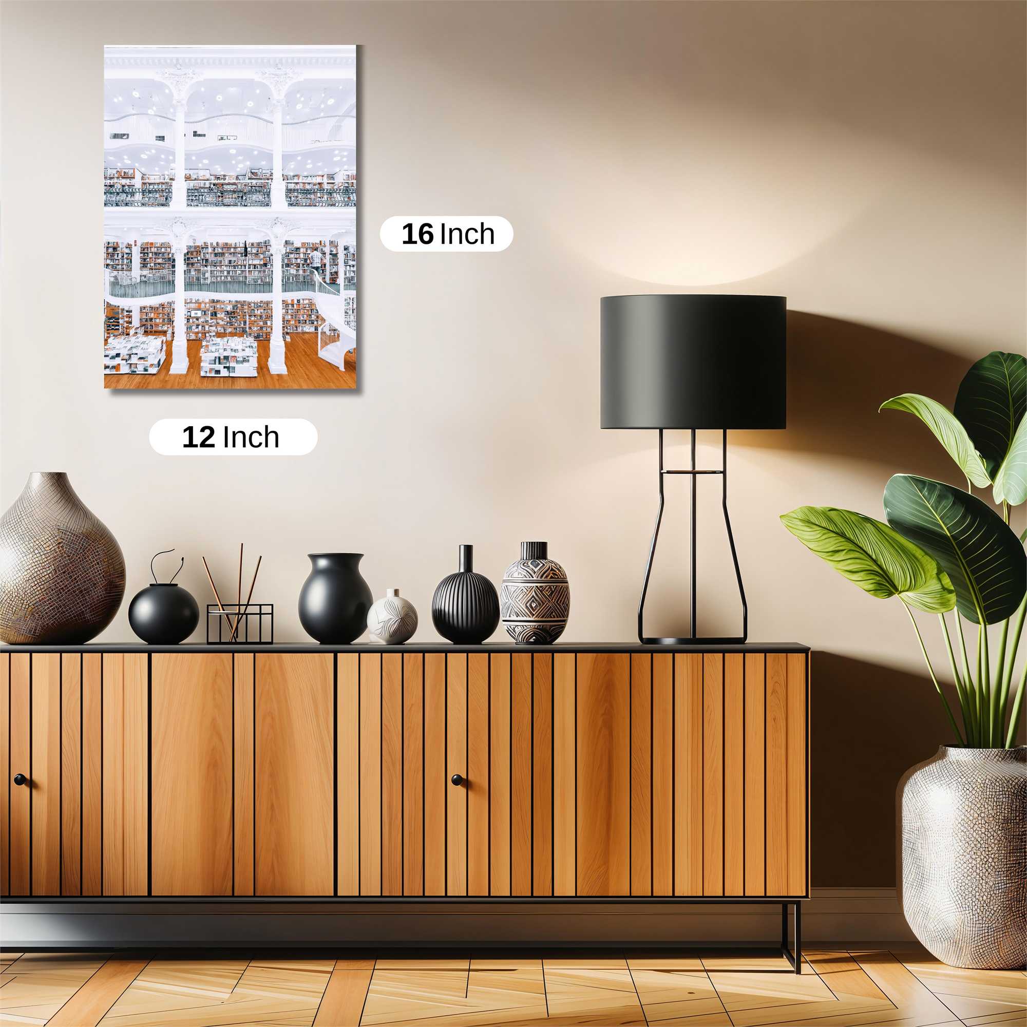 Library Serenity Safe Wall Magnetic / M