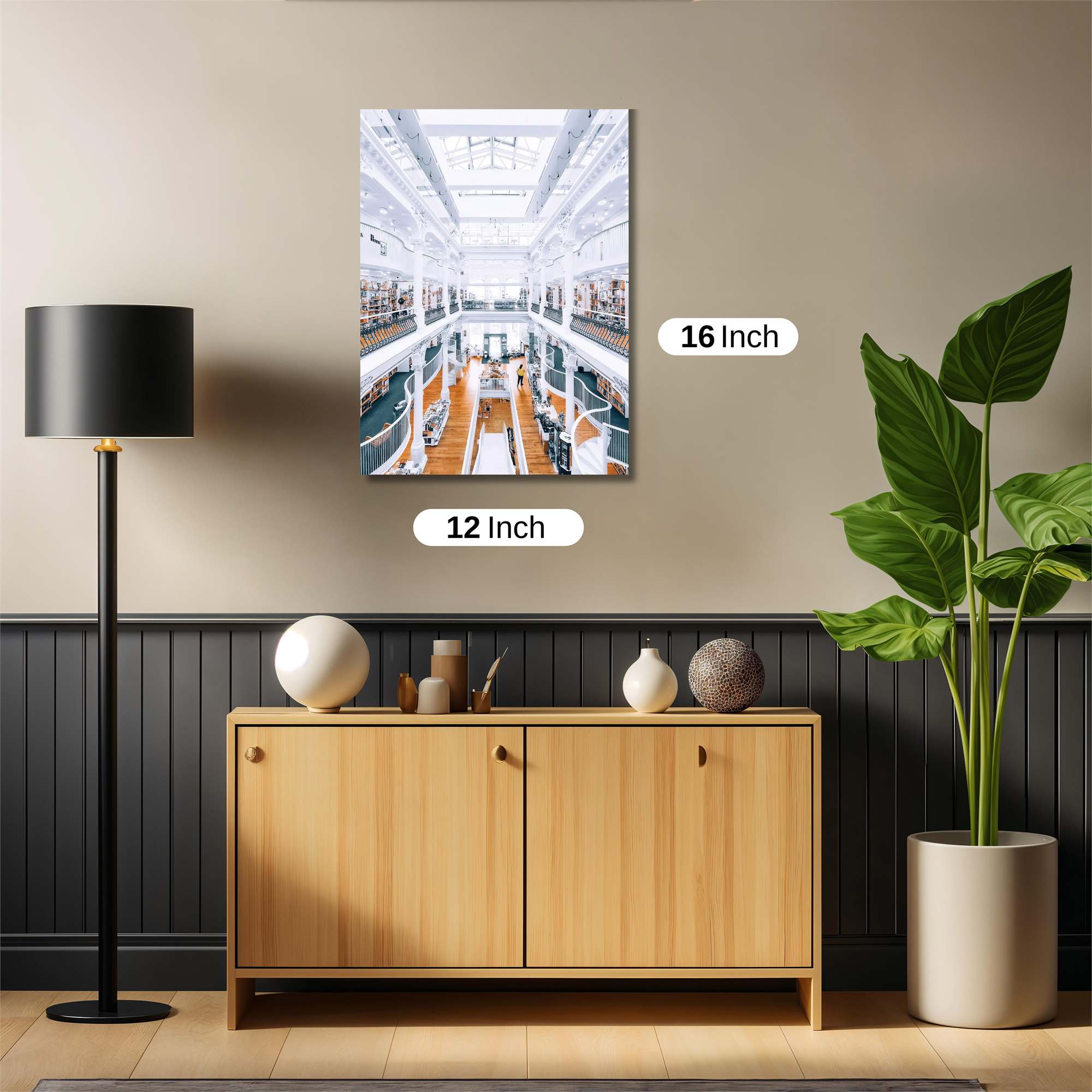 Library Serenity Safe Wall Magnetic / M