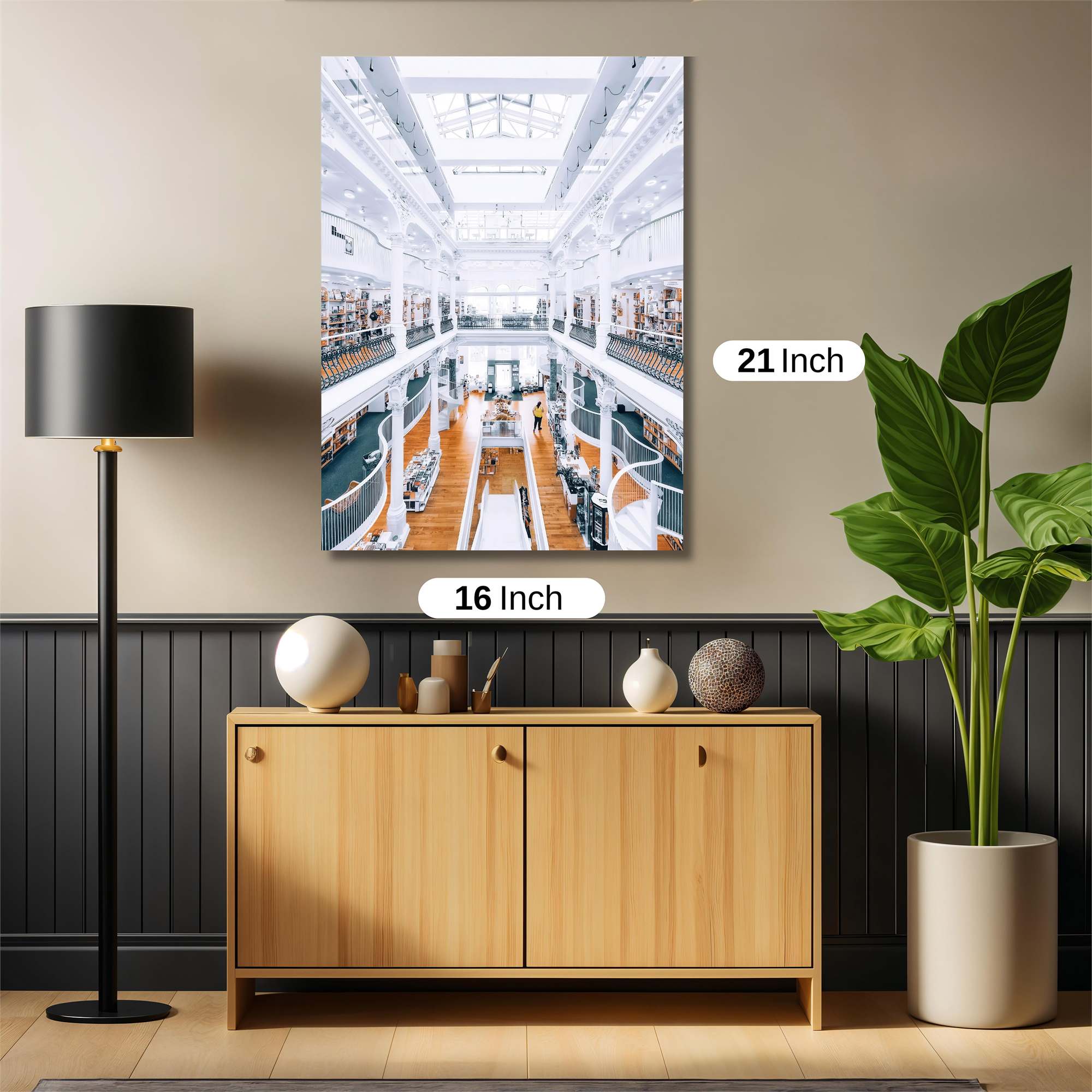 Library Serenity Safe Wall Magnetic / M