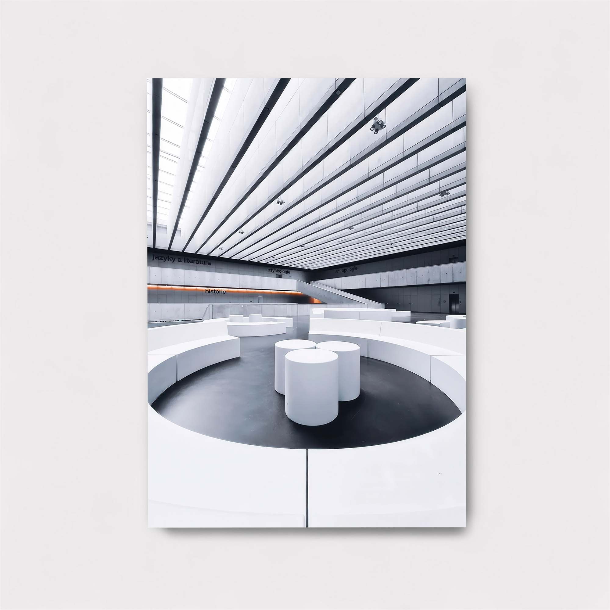 Futuristic Serenity Safe Wall Magnetic / M