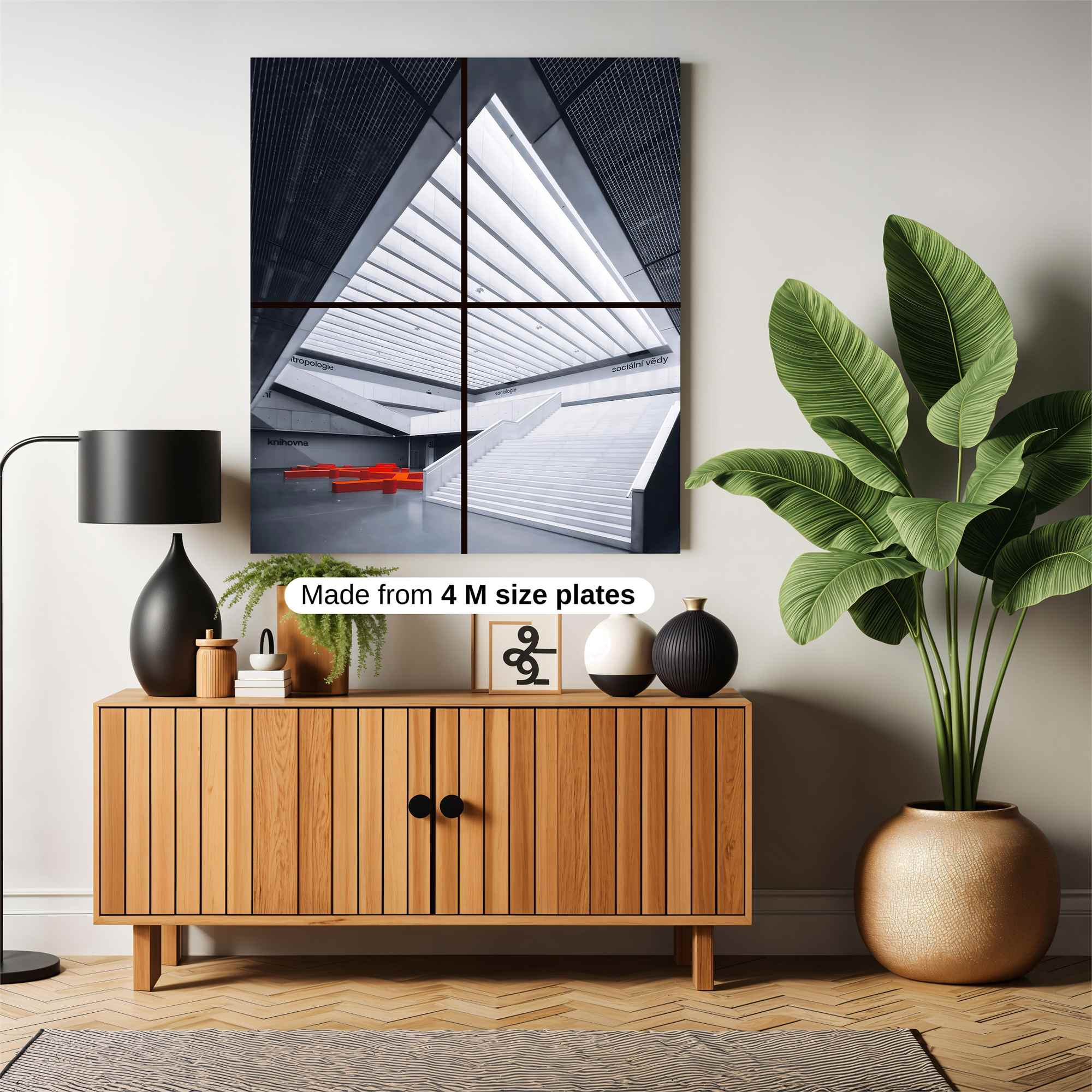 Cityscape Serene Safe Wall Magnetic / M