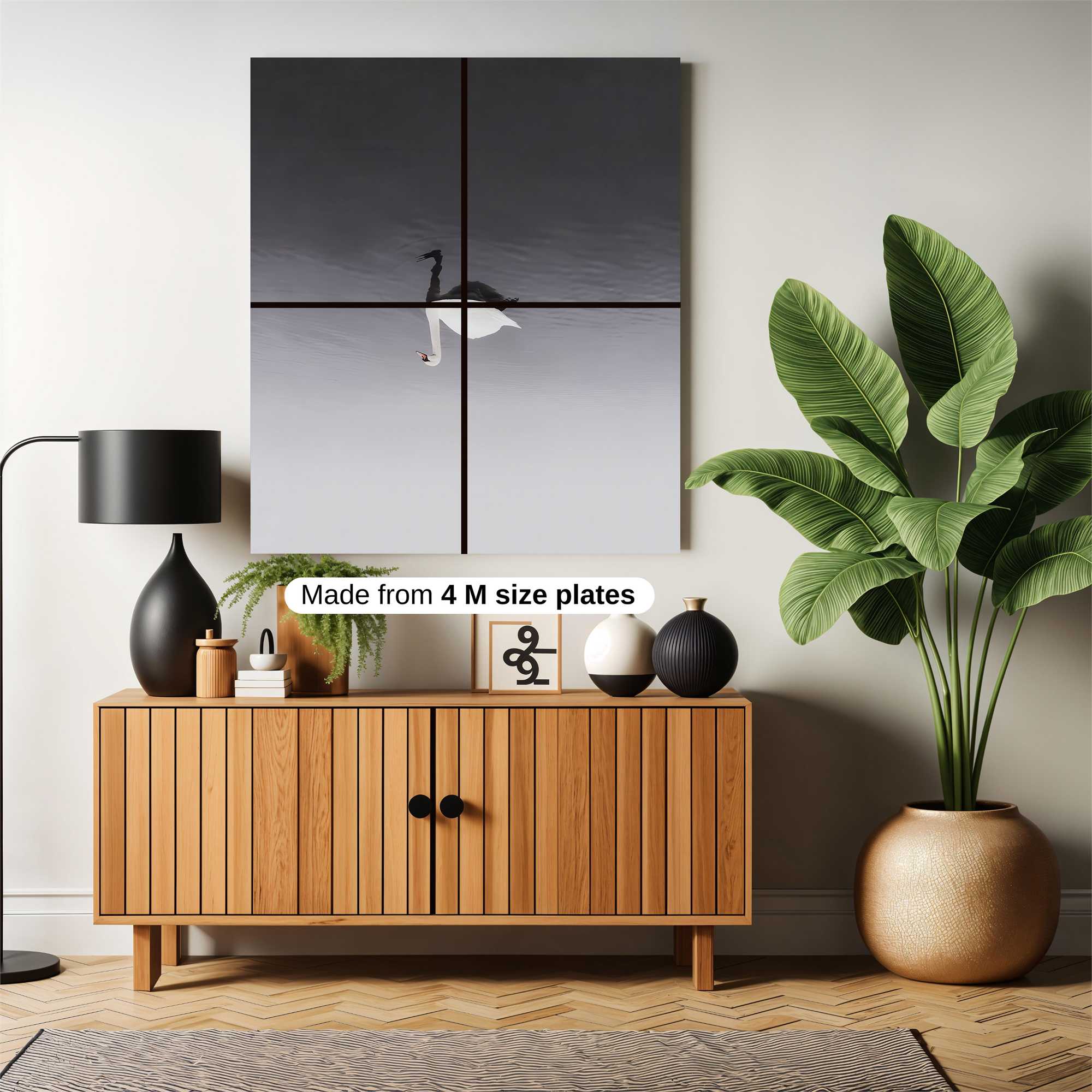 Swan Serenity Safe Wall Magnetic / M