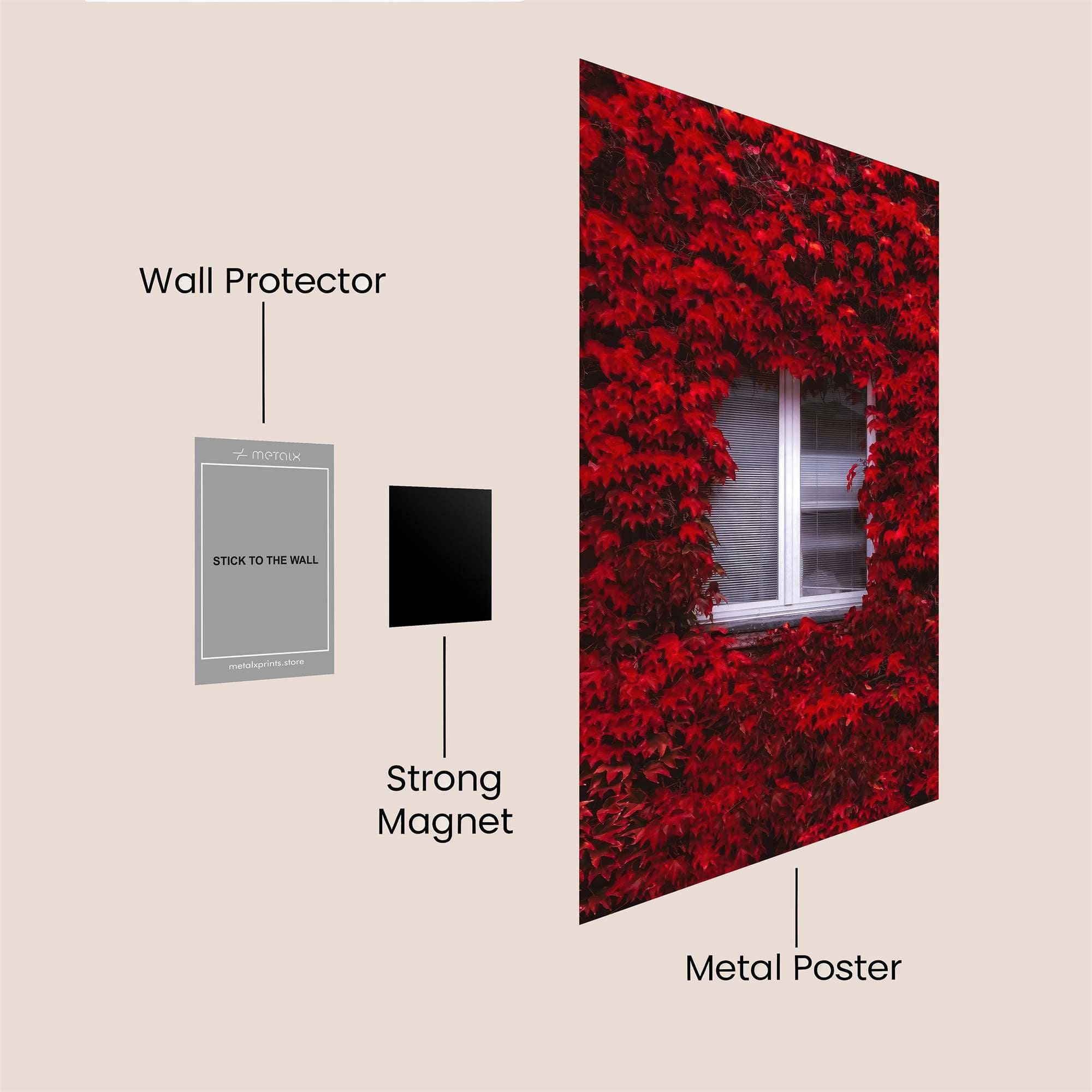 Window Blaze Safe Wall Magnetic / M