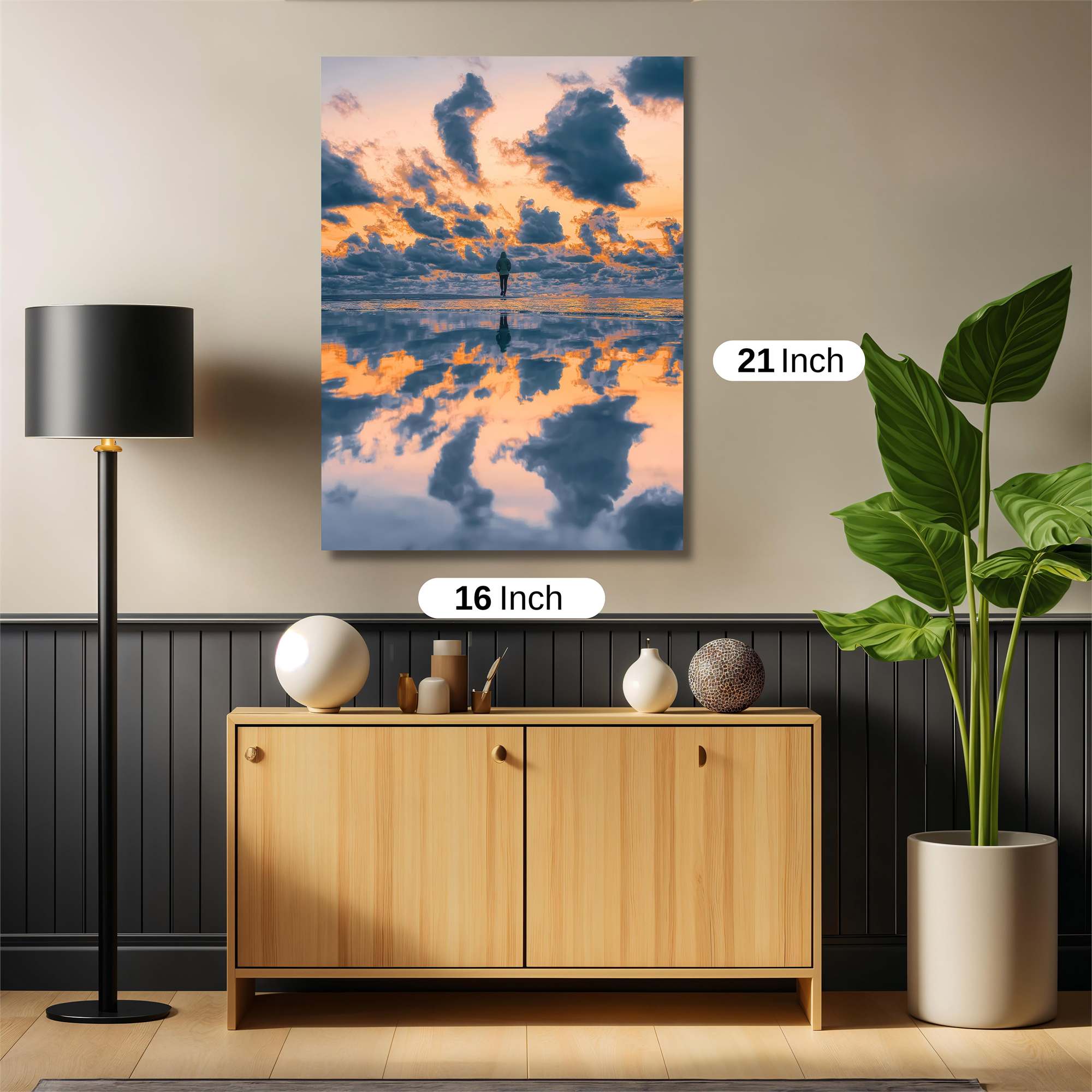 Solitude Serenity Safe Wall Magnetic / M