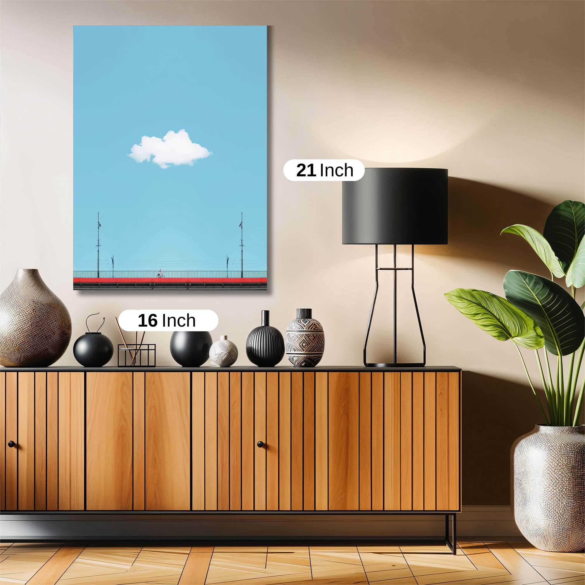 Cloud Serenity Safe Wall Magnetic / M