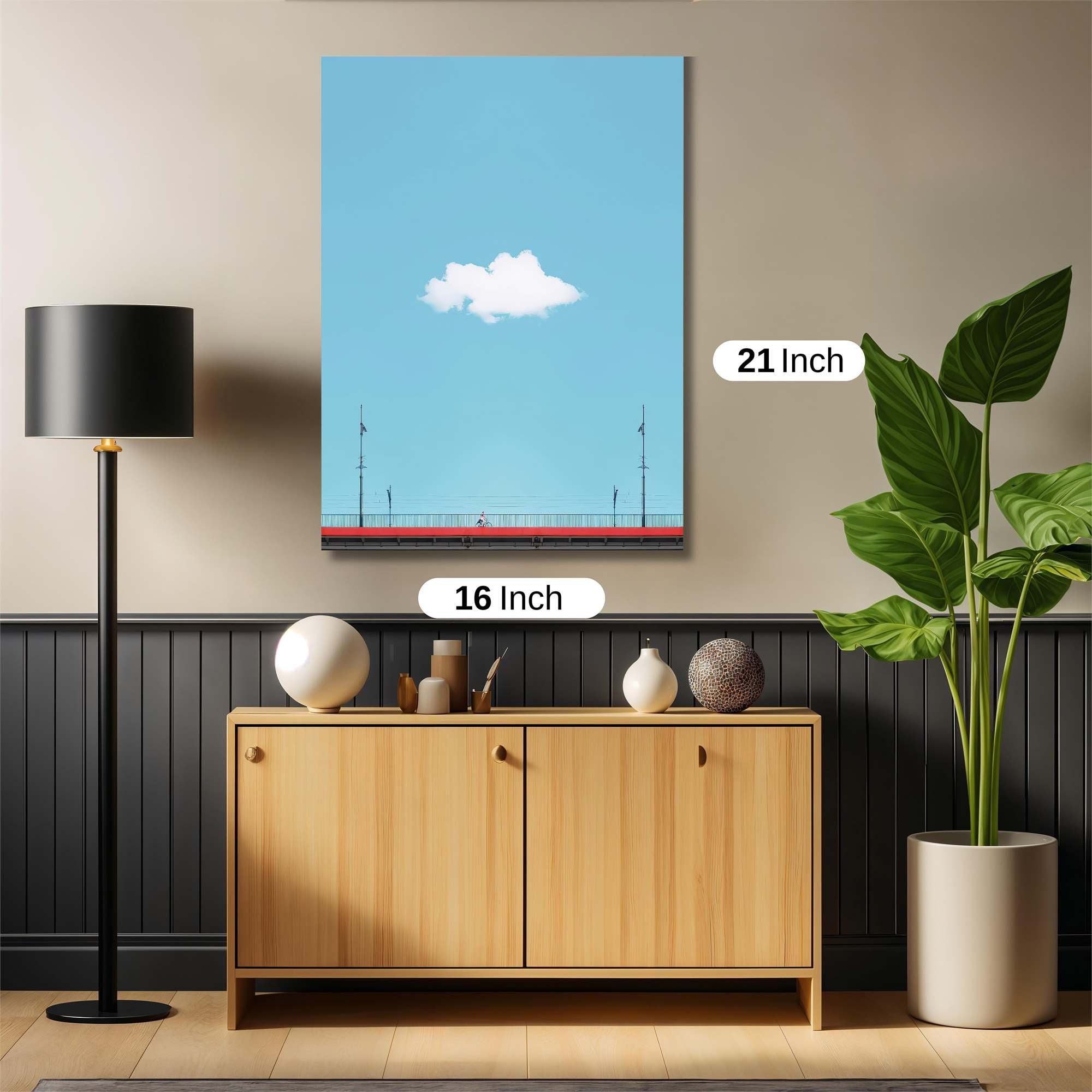 Cloud Serenity Safe Wall Magnetic / M