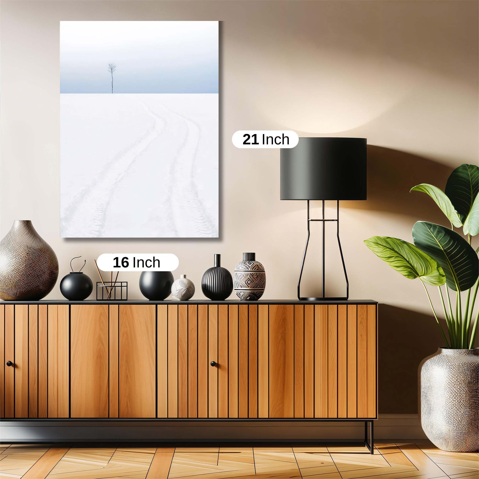 Lone Tranquil Safe Wall Magnetic / M