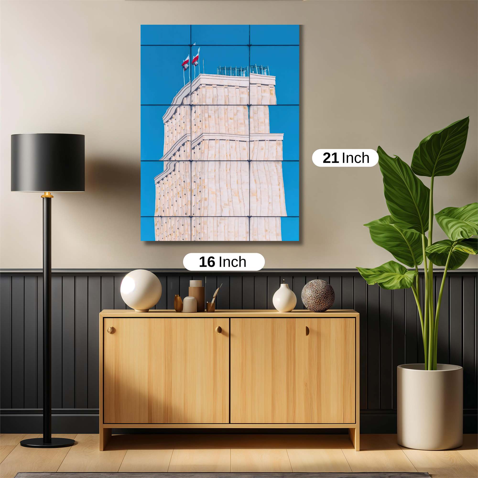 Leaning Serenity Safe Wall Magnetic / M
