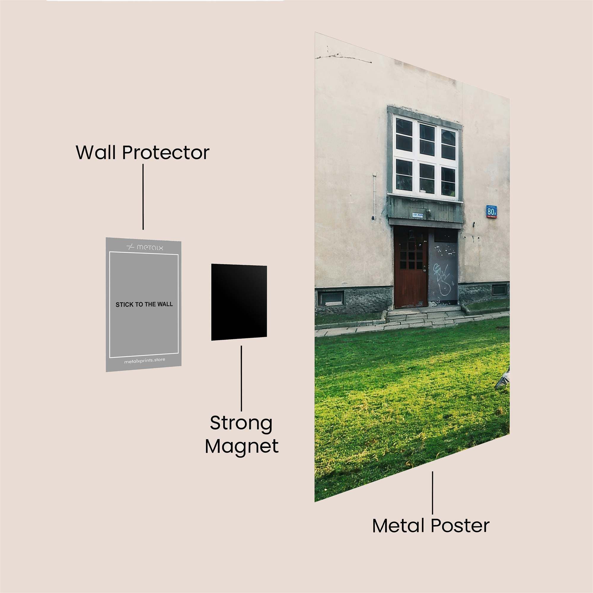 Building Tranquil Safe Wall Magnetic / M
